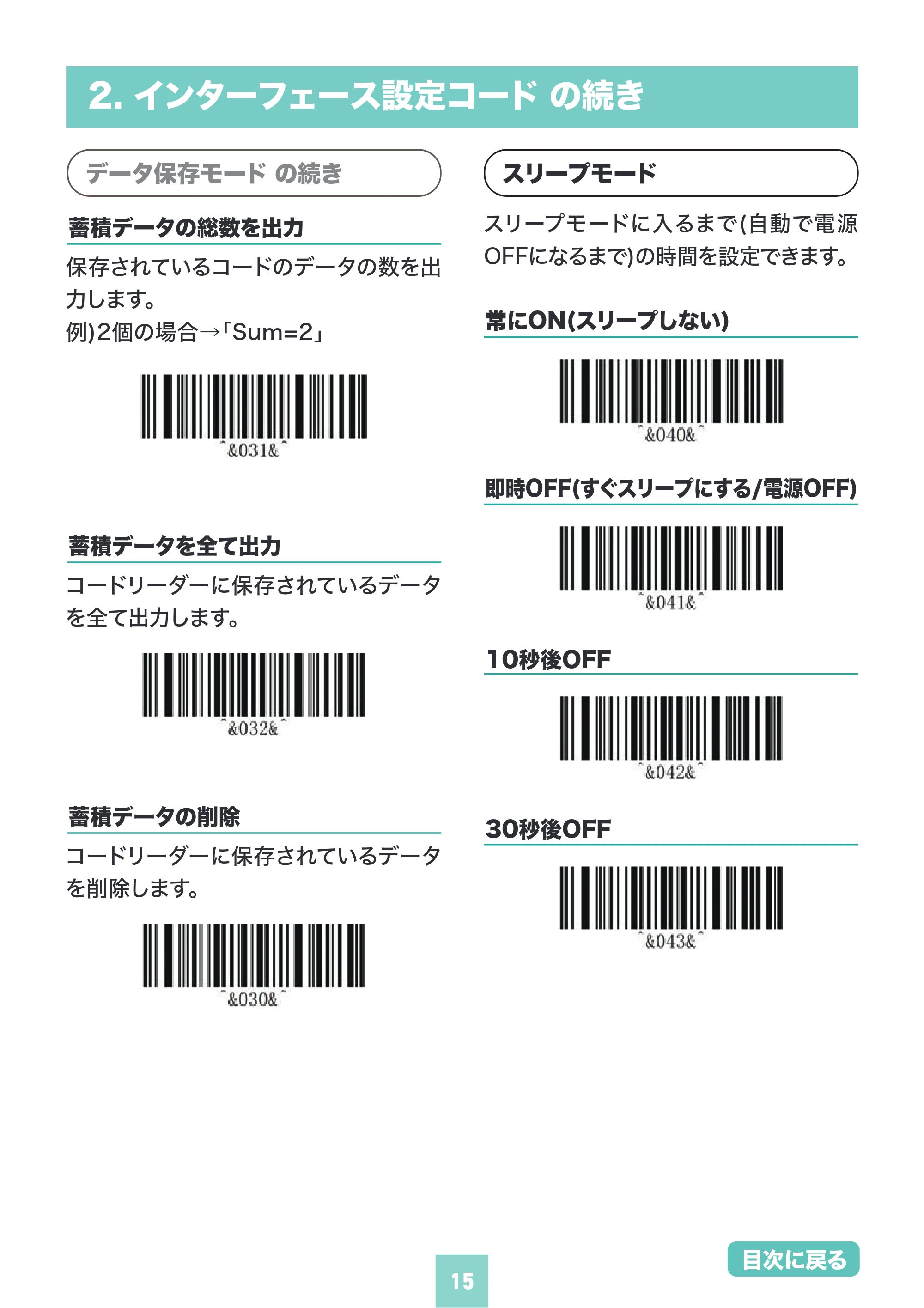 サンワサプライ BCR-BT2D14BK 取扱説明書 — 原本ページ — 15ページ