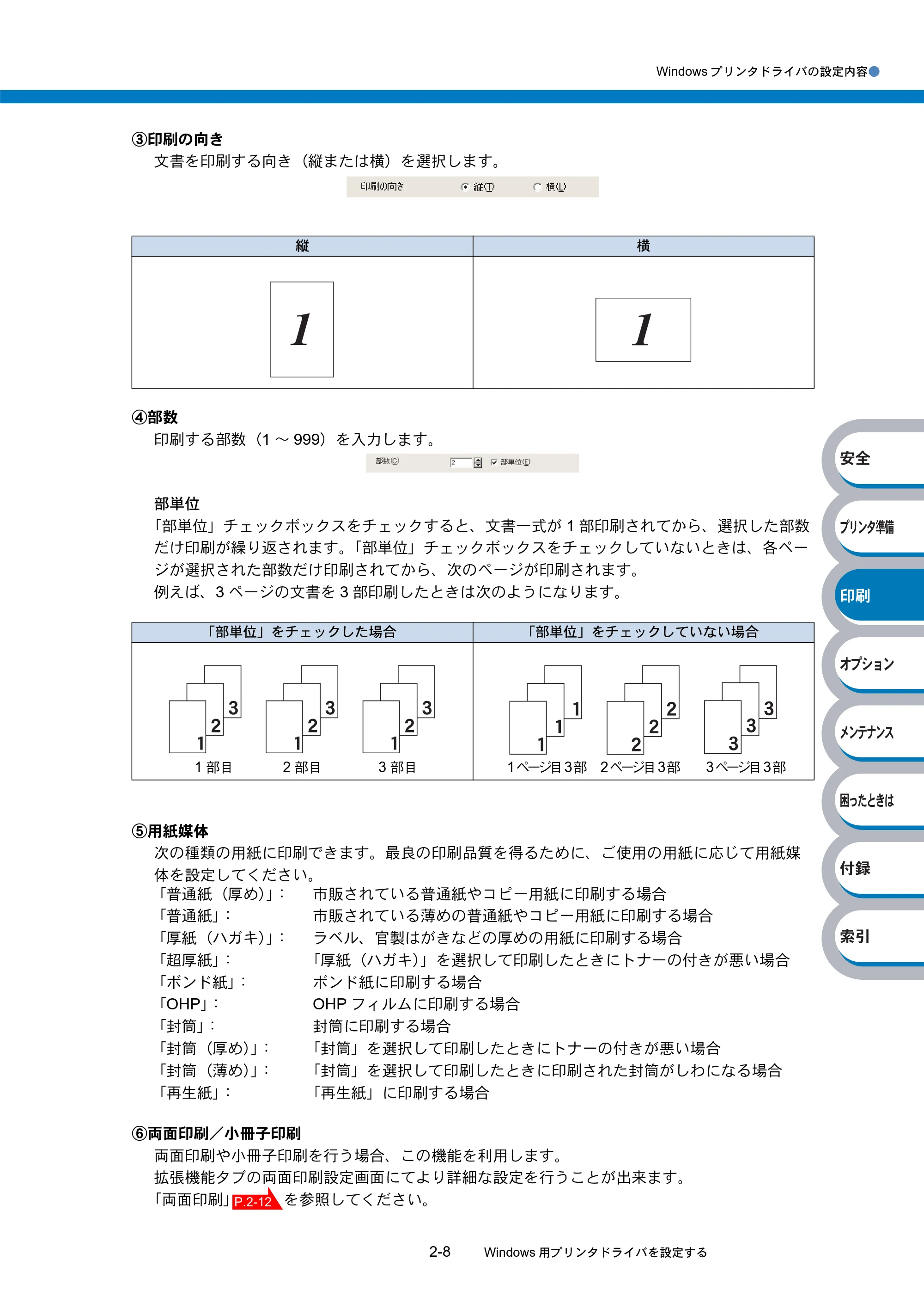 ブラザー HL-5240 / HL-5250DN 取扱説明書(本体) — 原本ページ — 42ページ
