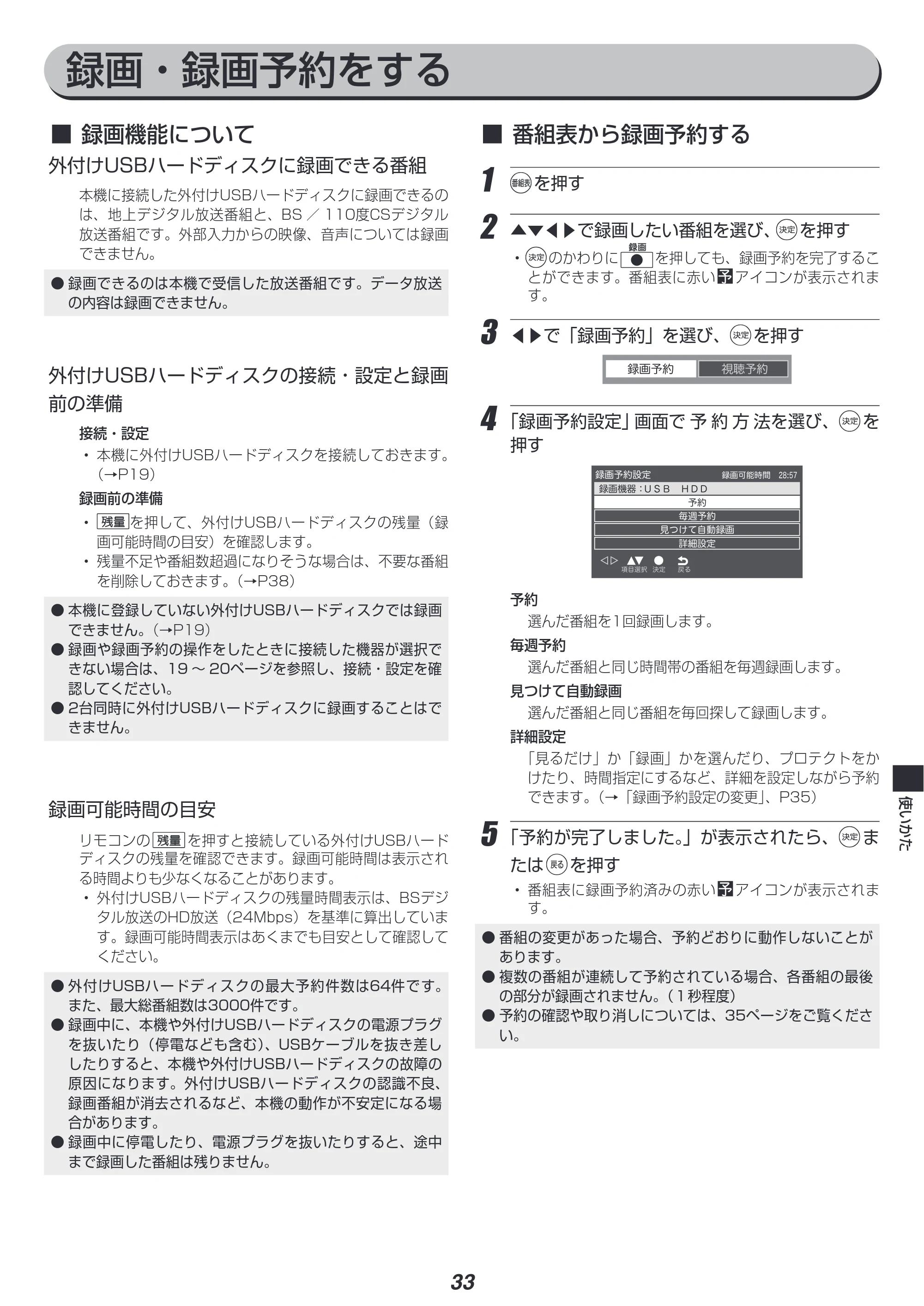アイリスオーヤマ LT-40E420B 取扱説明書 — 原本ページ — 33ページ