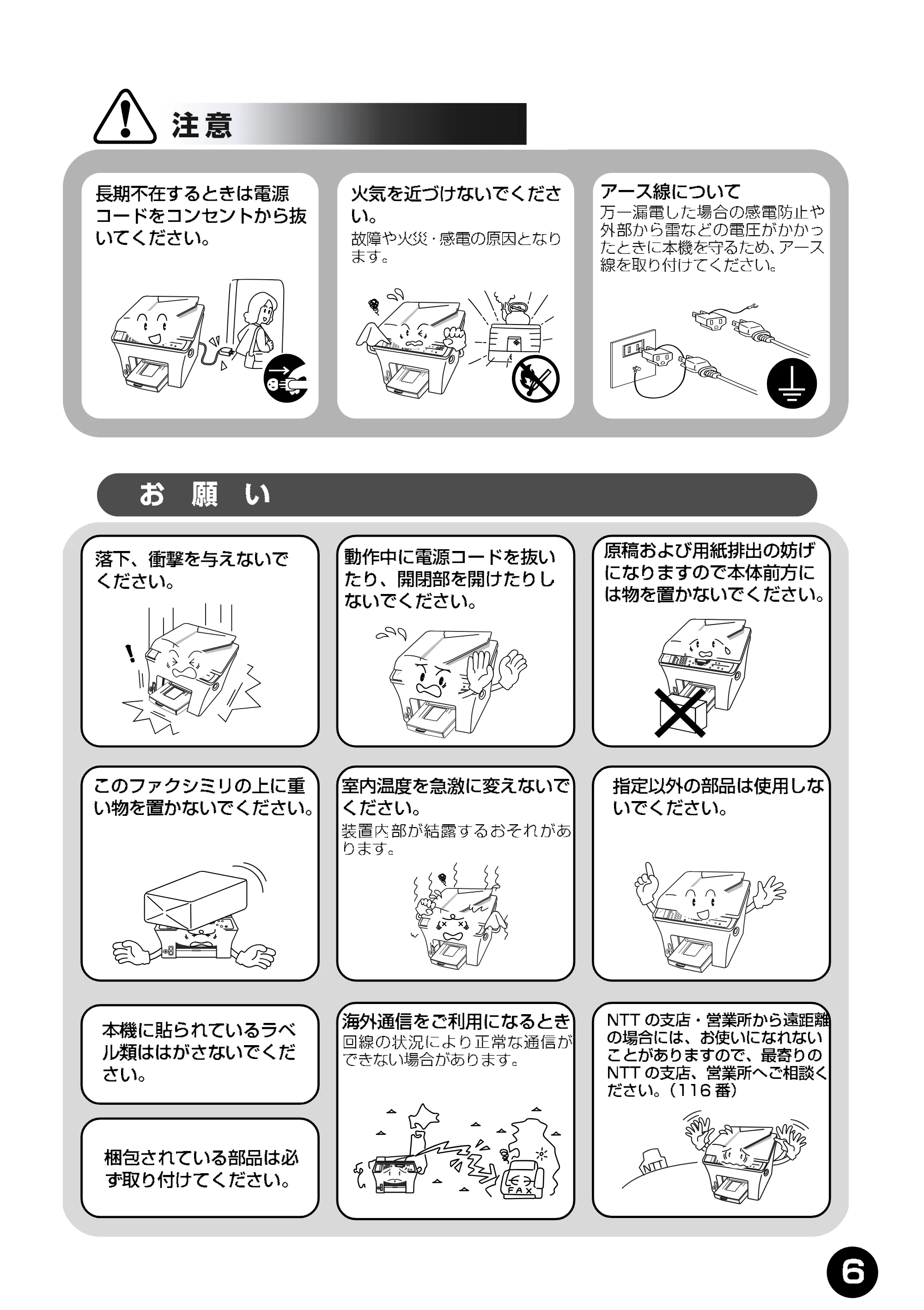 ブラザー MFC-9200J 取扱説明書(本体) — 原本ページ — 7ページ