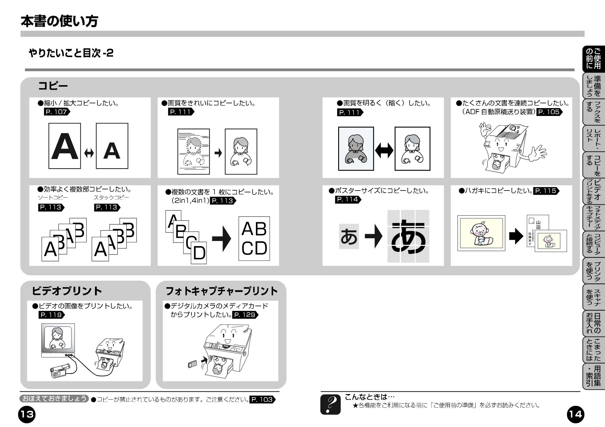 ブラザー MFC-9200J 取扱説明書(本体) — 原本ページ — 12ページ