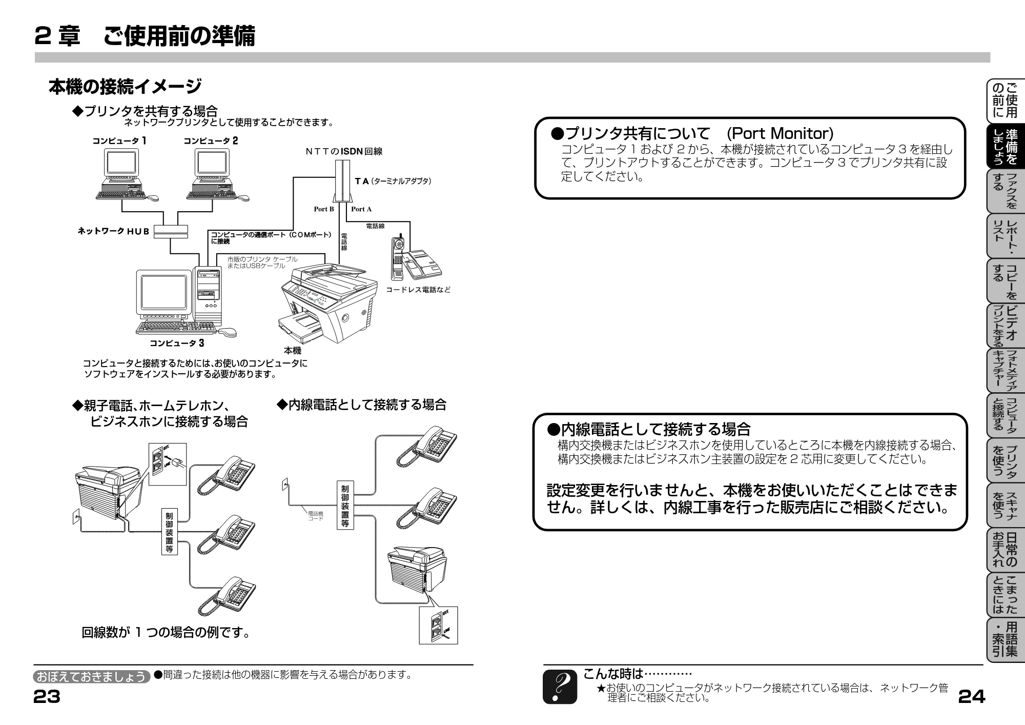 ブラザー MFC-9200J 取扱説明書(本体) — 原本ページ — 32ページ