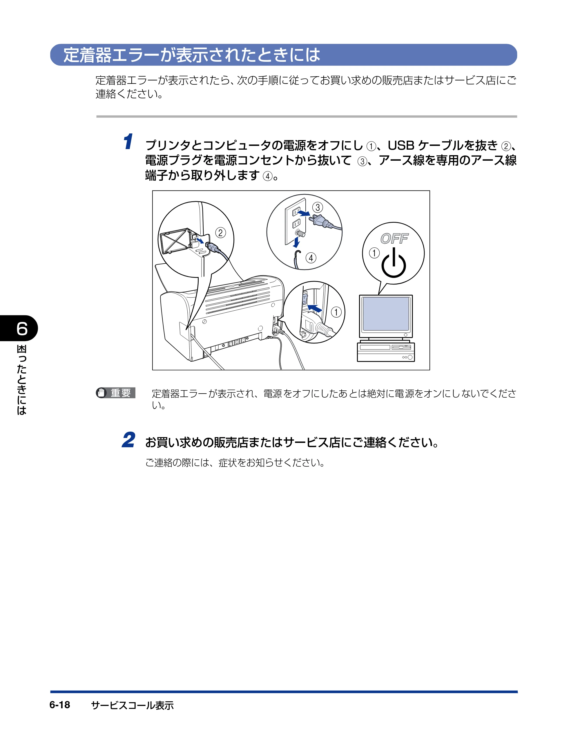 キヤノン LBP3000/3000B ユーザーズガイド 2010年3月11日更新 （PDF形式／11.12Mバイト） — 定着器エラーが表示されたときには — 原本ページ — 272ページ