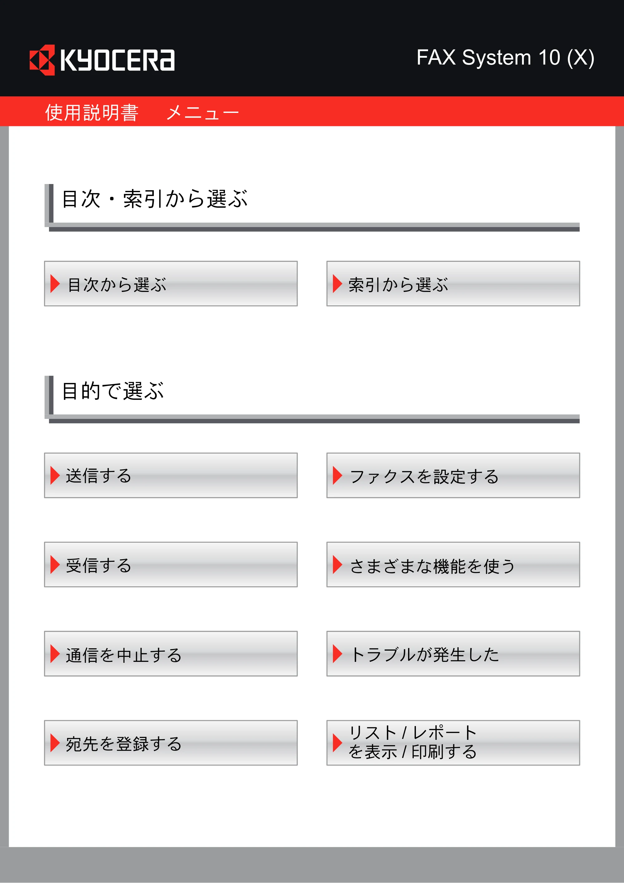 京セラ TASKalfa 358ci / TASKalfa 408ci TASKalfa 408ci/TASKalfa 358ci FAXSystem10(X) 使用説明書 — 原本ページ — 2ページ