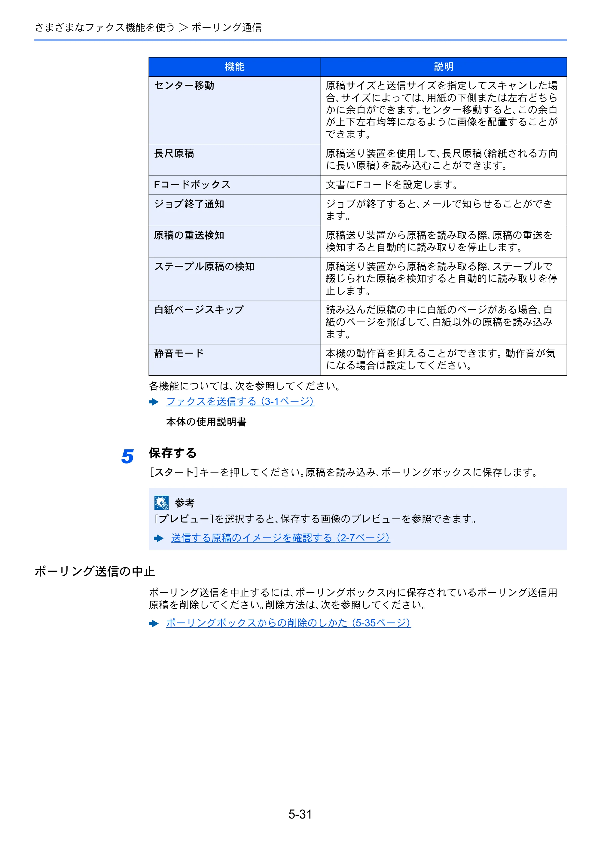 京セラ TASKalfa 358ci / TASKalfa 408ci TASKalfa 408ci/TASKalfa 358ci FAXSystem10(X) 使用説明書 — 原本ページ — 126ページ