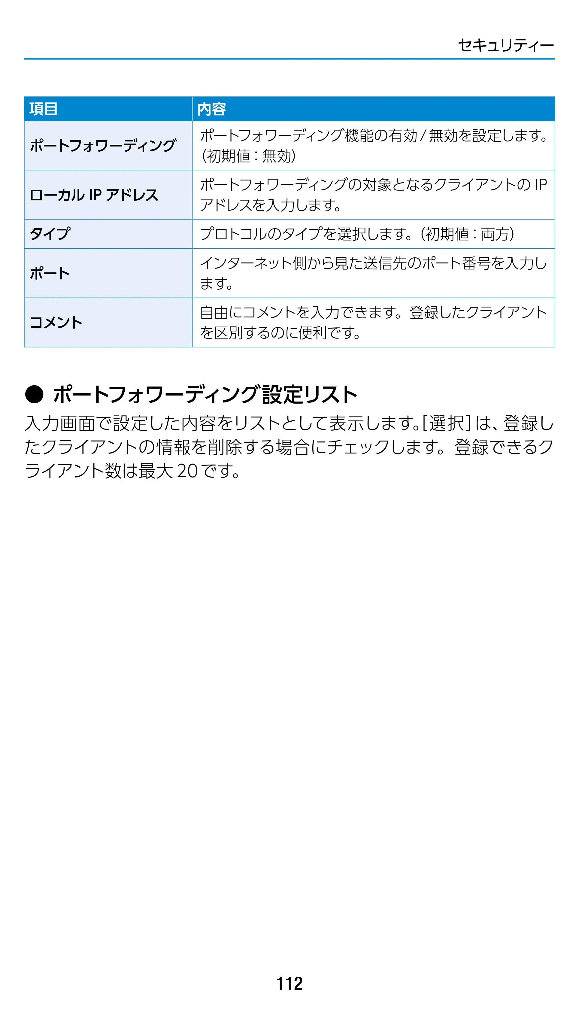 エレコム WRC-1900GST2 / WRC-1900GST2A-W / WRC-1900GST2SP 3.ユーザーズマニュアル（基本機能編） — 原本ページ — 112ページ