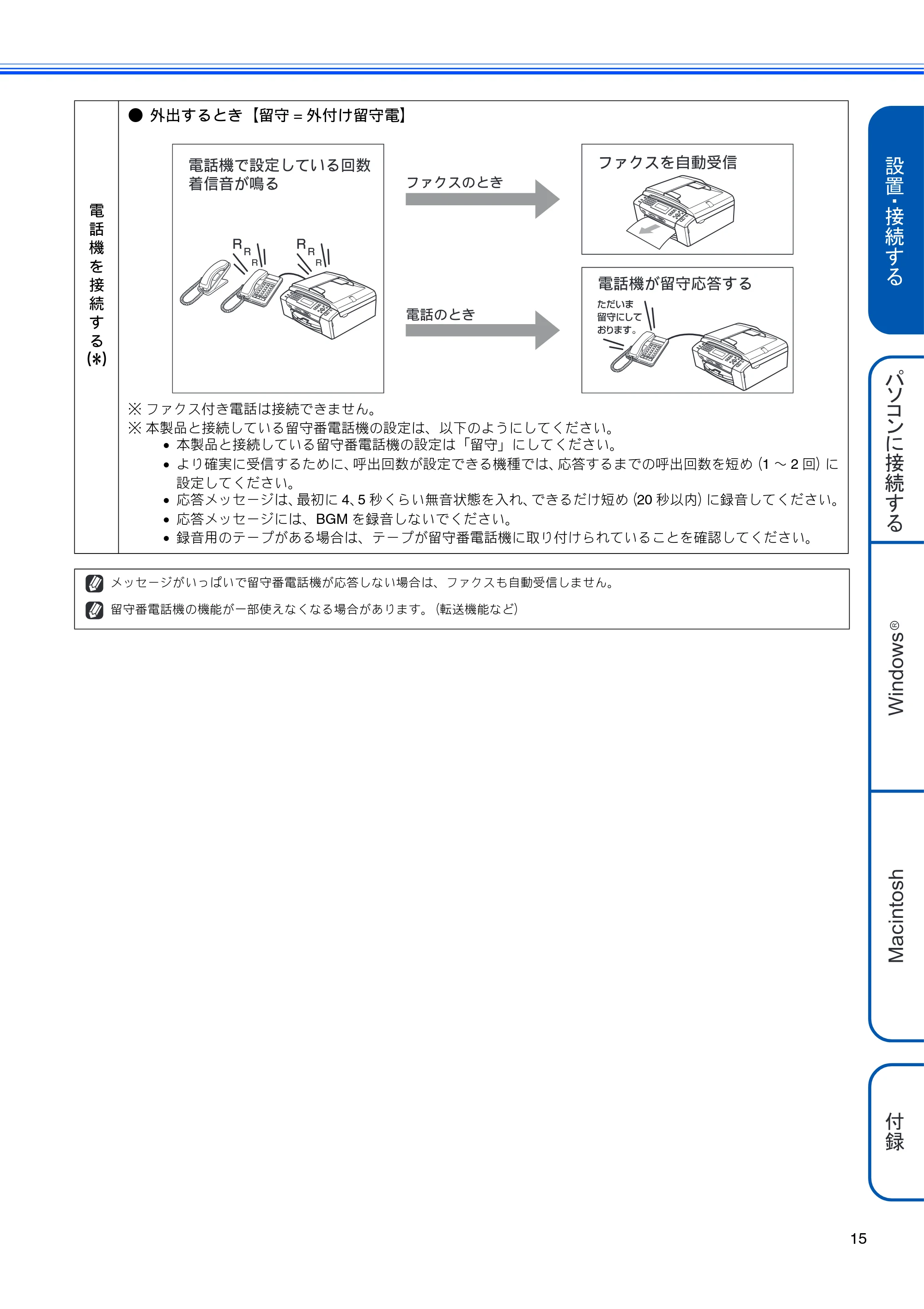 ブラザー MFC-495CN かんたん設置ガイド — 原本ページ — 17ページ