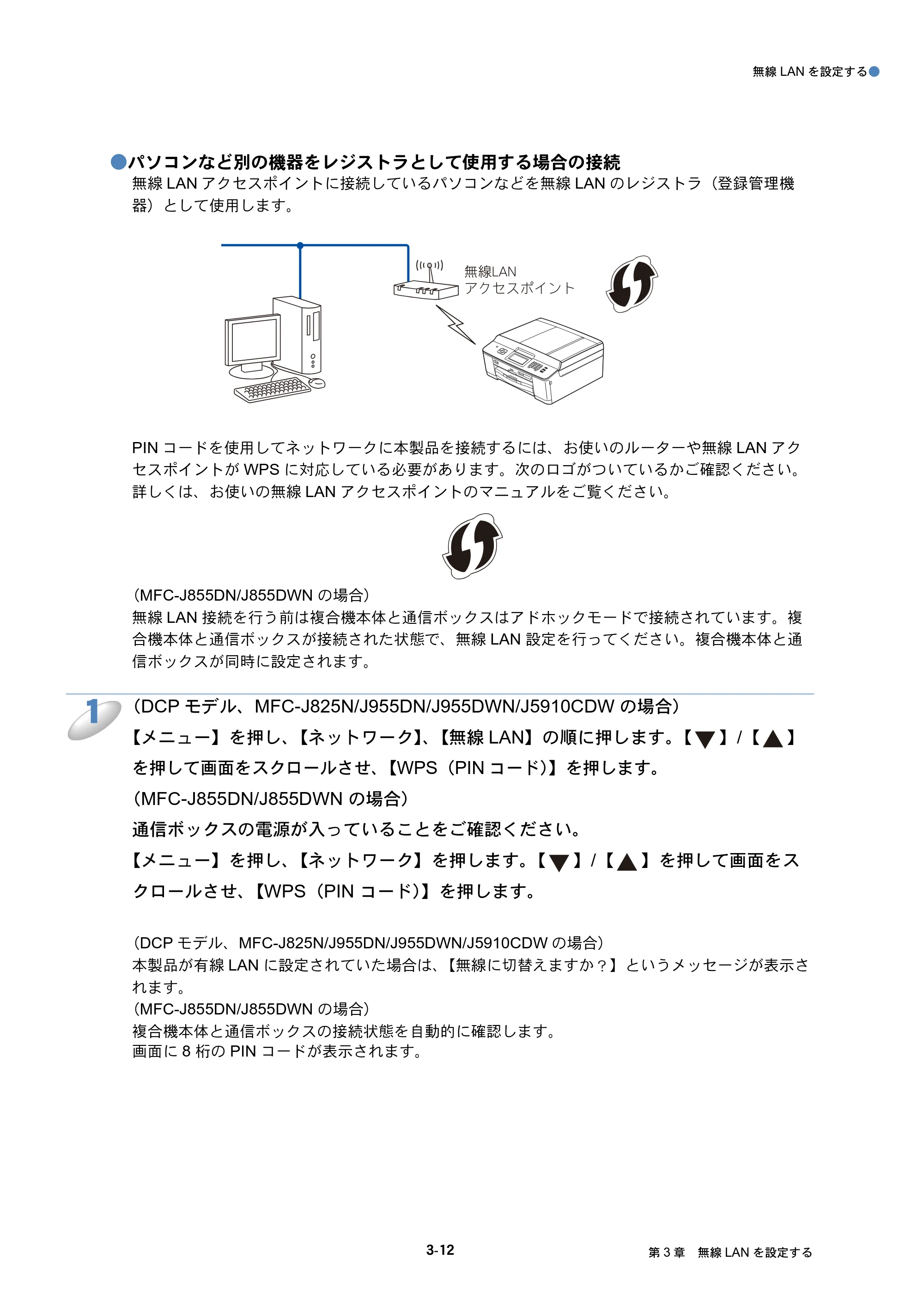 ブラザー DCP-J525N / DCP-J725N / DCP-J925N ユーザーズガイド ～ネットワーク操作編～ — 原本ページ — 27ページ