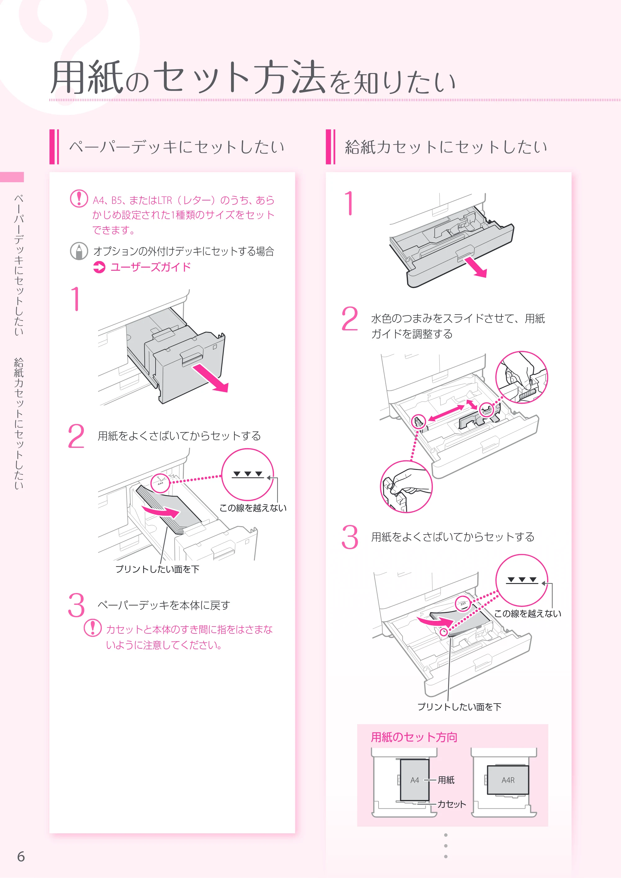 キヤノン A3機用) お困りごと解決ガイド 2019年1月18日更新（PDF：19.1MB） — 原本ページ — 6ページ