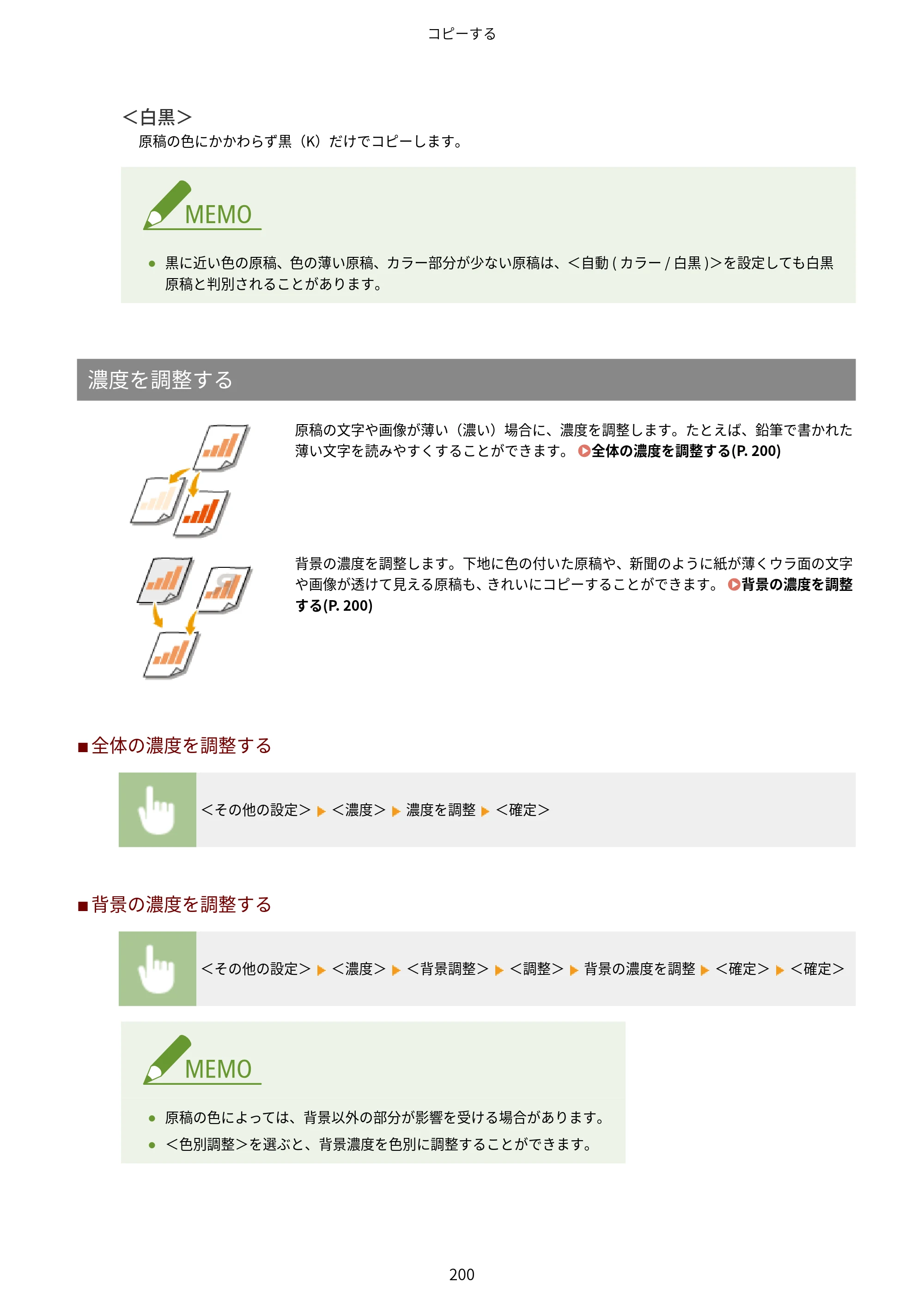 キヤノン WG7350F/7350FM WG7300 series オンラインマニュアル PDF版 2019年4月11日更新（PDF：7.66MB） — 原本ページ — 209ページ