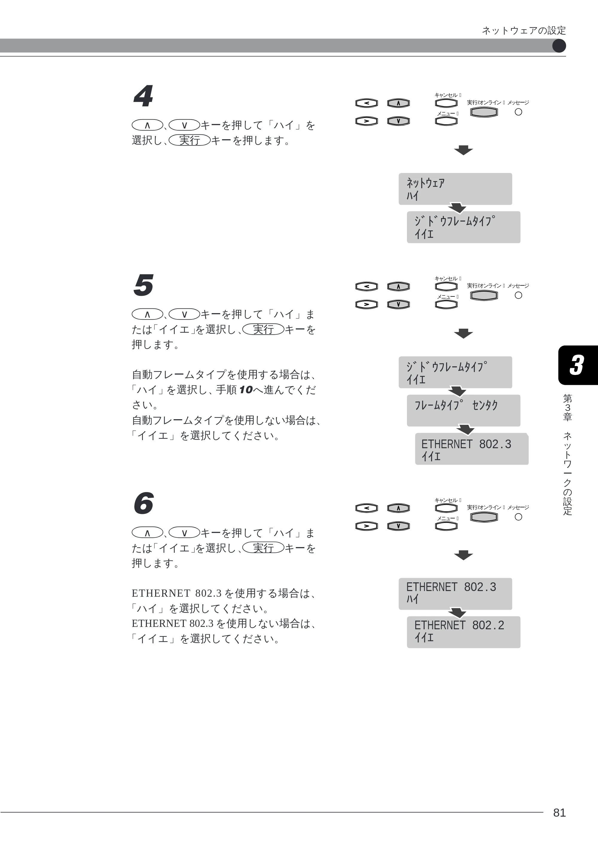 キヤノン LBP-2260PSII 本体／オプション品設置ガイド＆ネットワーク設定ガイド （PDF形式／6.11Mバイト） — 原本ページ — 83ページ