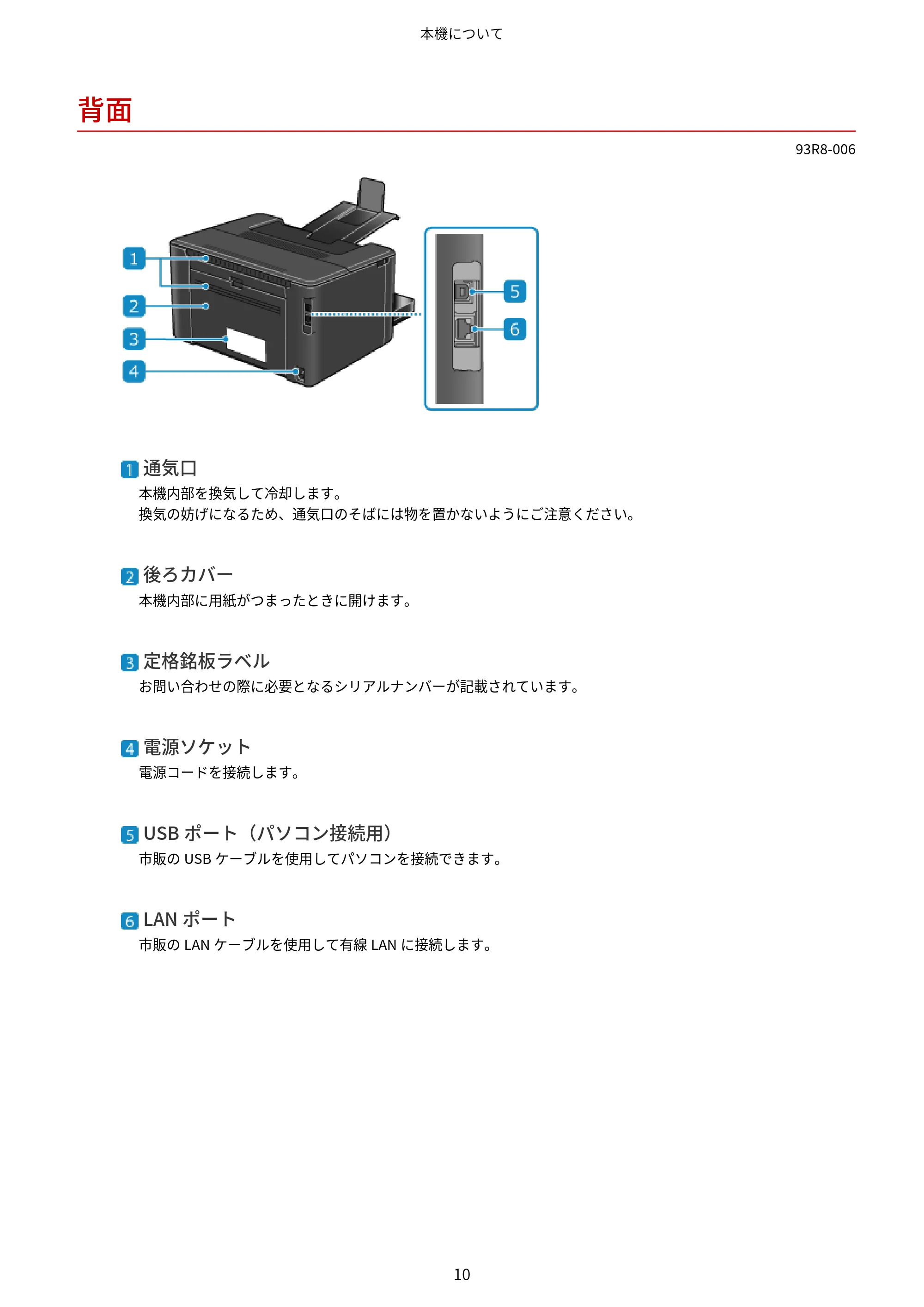 キヤノン LBP122・LBP121 ユーザーズガイド 2023年11月2日更新（PDF：2.49MB） — 背面 — 原本ページ — 17ページ