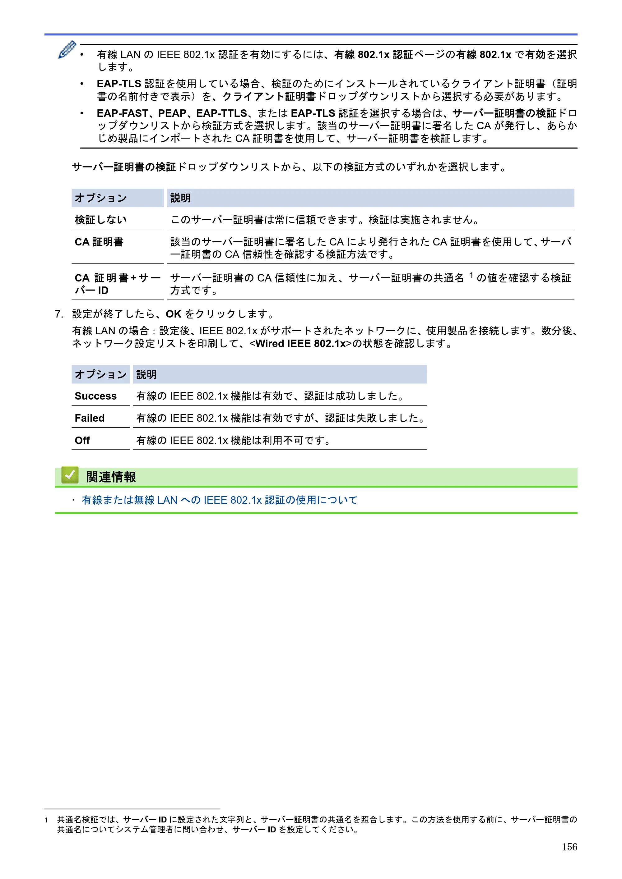 ブラザー HL-L5100DN / HL-L5200DW / HL-L6400DW ユーザーズガイド（印刷用） ～ネットワーク操作編～ — 原本ページ — 157ページ