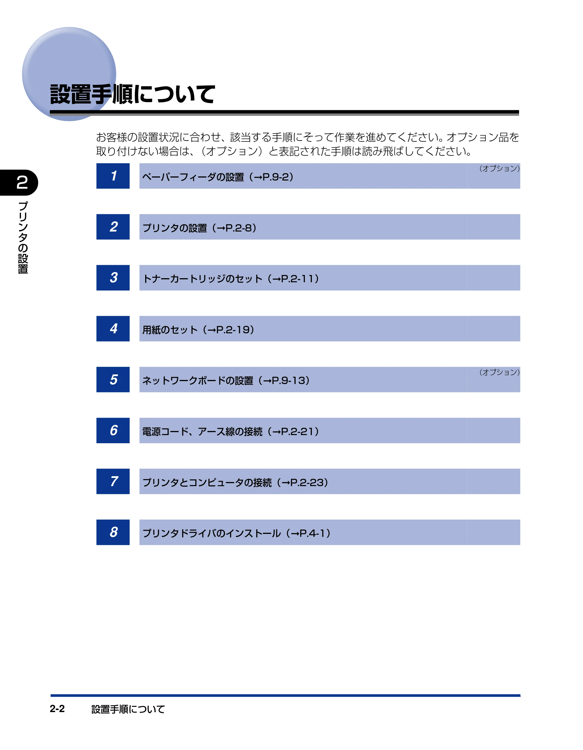 キヤノン LBP3310 ユーザーズガイド 2012年12月6日更新（PDF：12.5MB） — 設置手順について — 原本ページ — 39ページ