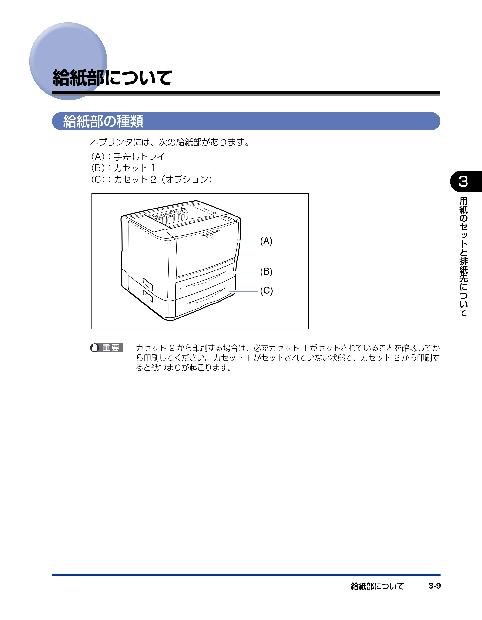 キヤノン LBP3310 ユーザーズガイド 2012年12月6日更新（PDF：12.5MB） — 給紙部について — 原本ページ — 74ページ