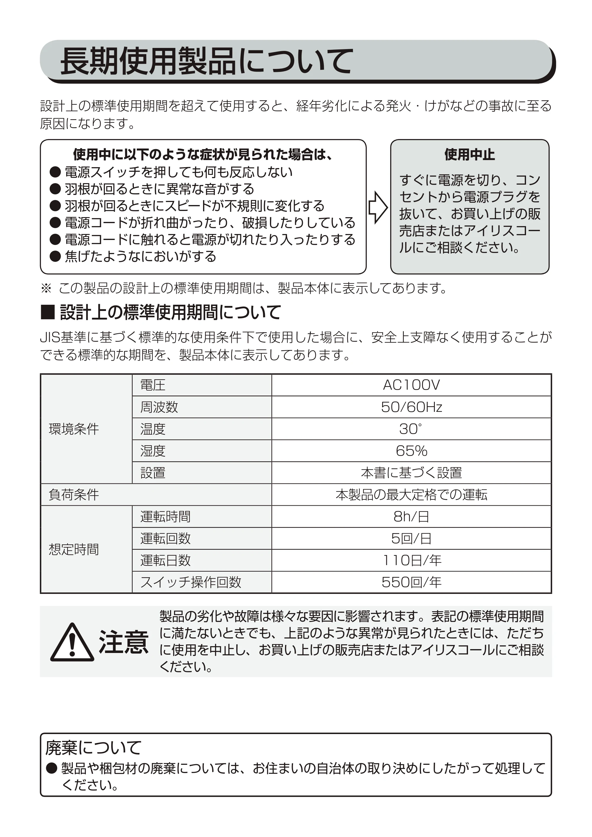 アイリスオーヤマ PCF-HM182 取扱説明書 — 原本ページ — 10ページ