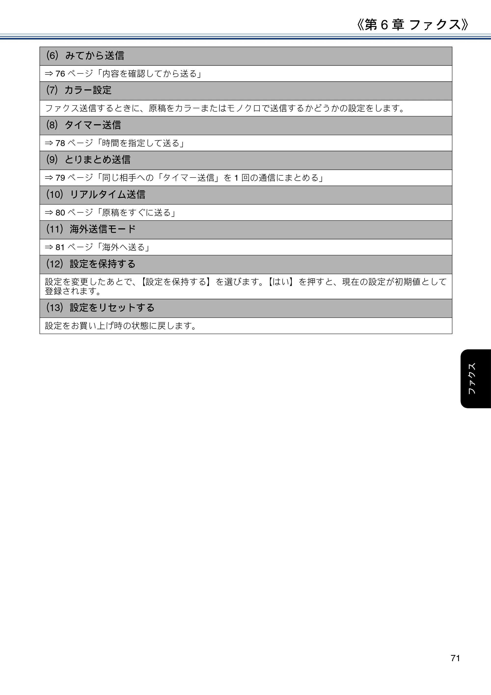 ブラザー MFC-J6580CDW ユーザーズガイド ～応用編～ — 原本ページ — 71ページ