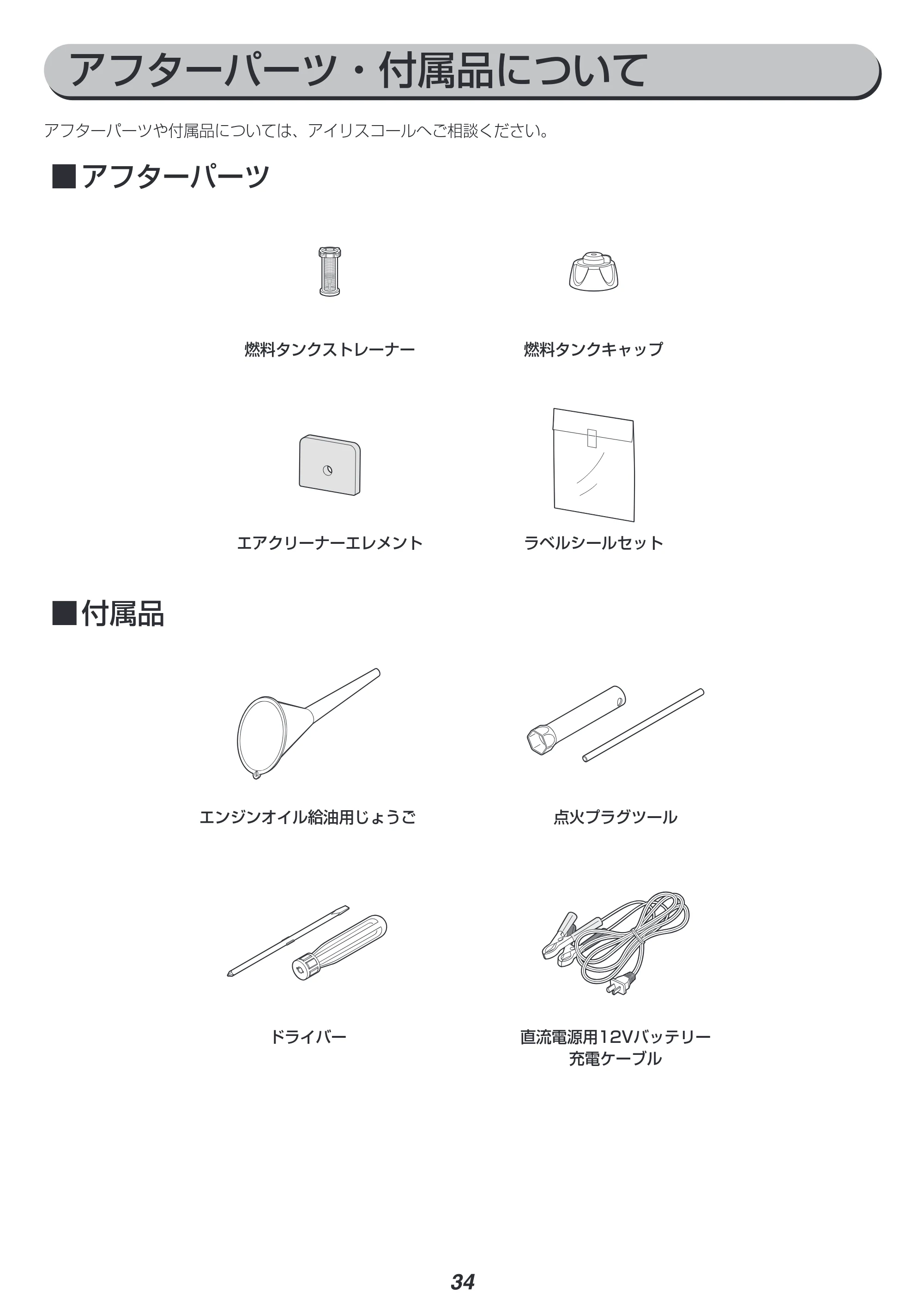 アイリスオーヤマ IGG-1600 取扱説明書 — 原本ページ — 34ページ