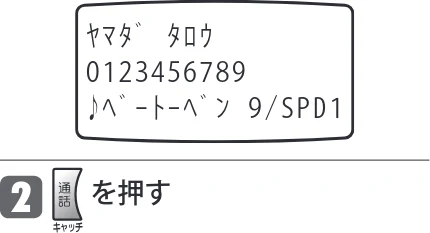 日立 HTE-201 / HTE-101 取扱説明書 — 電話をかける（つづき） — 図版 23-1 — 23ページ