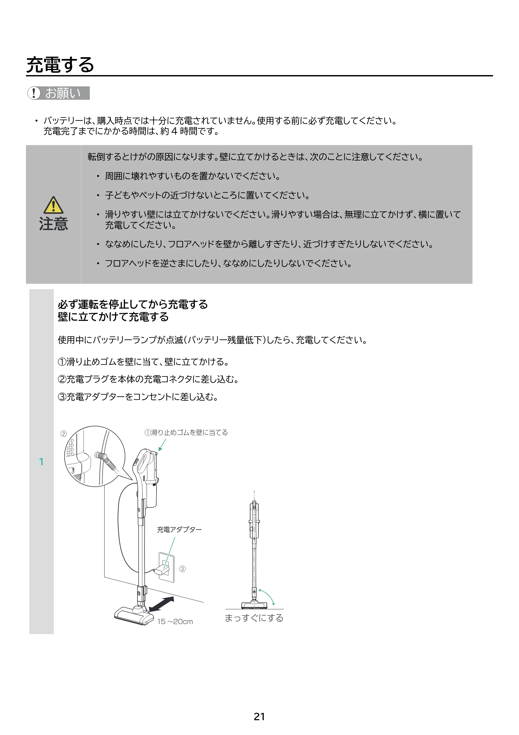 アイリスオーヤマ SCD-185P 取扱説明書 — 原本ページ — 21ページ