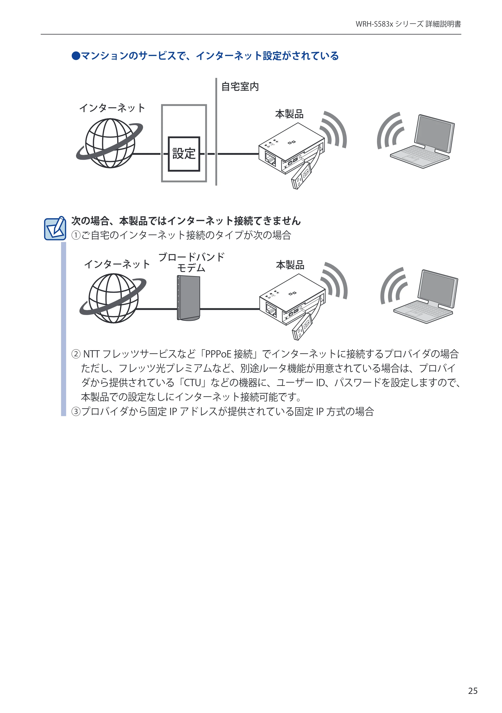 エレコム WRH-S583BK / WRH-S583WH ユーザーマニュアル — 原本ページ — 25ページ