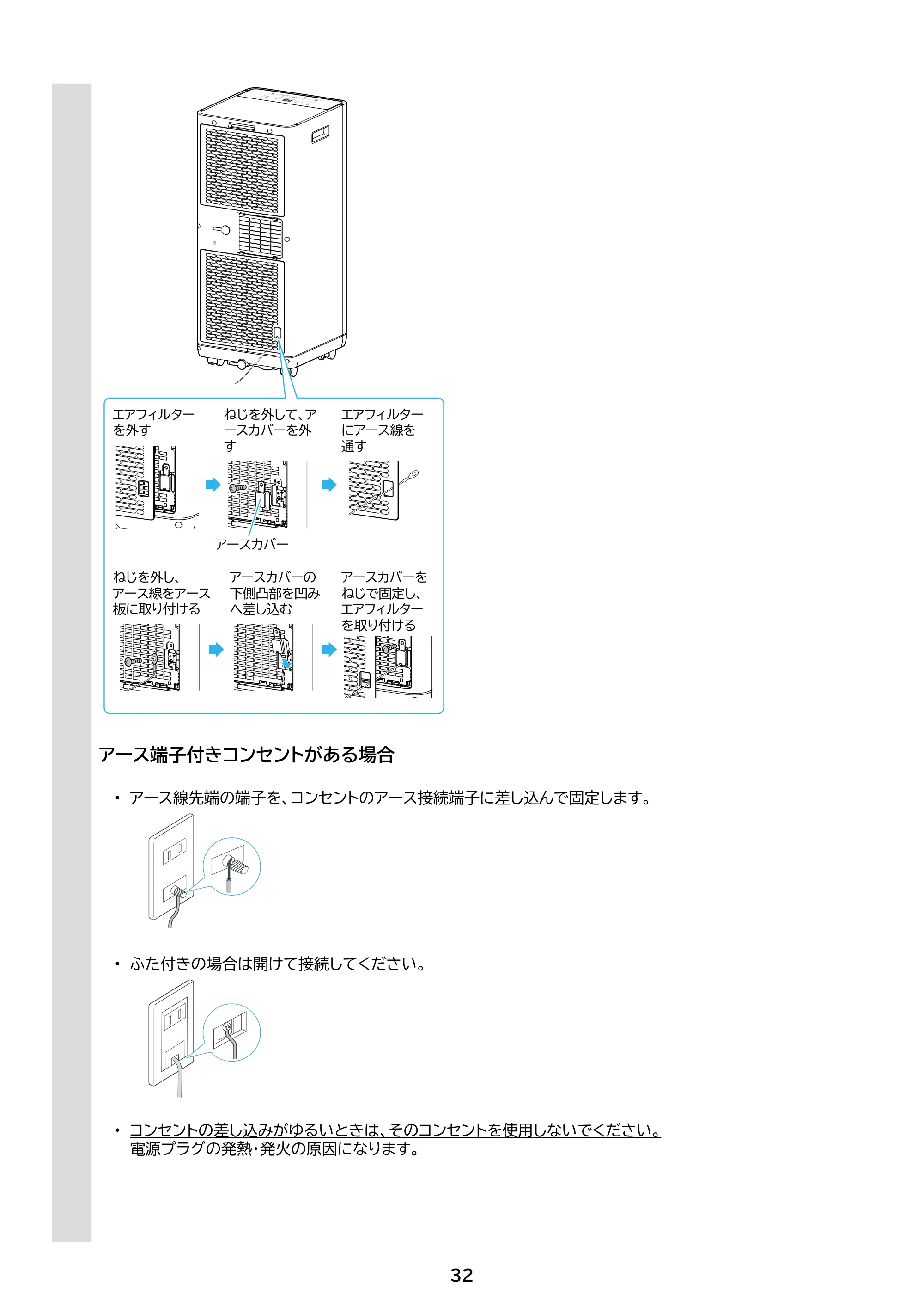 アイリスオーヤマ IPA-2325S 取扱説明書 — 原本ページ — 32ページ