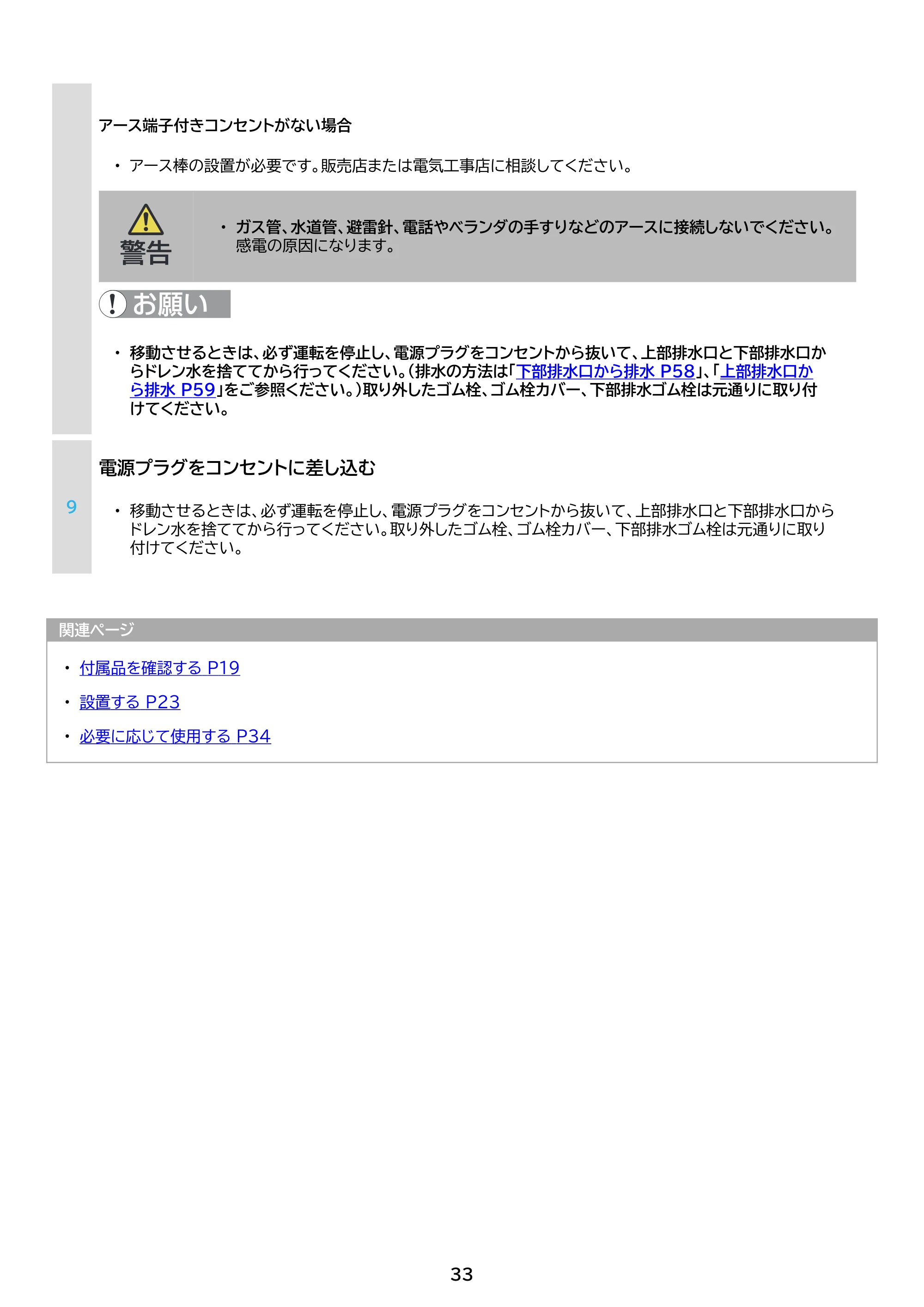 アイリスオーヤマ IPA-2325S 取扱説明書 — 原本ページ — 33ページ