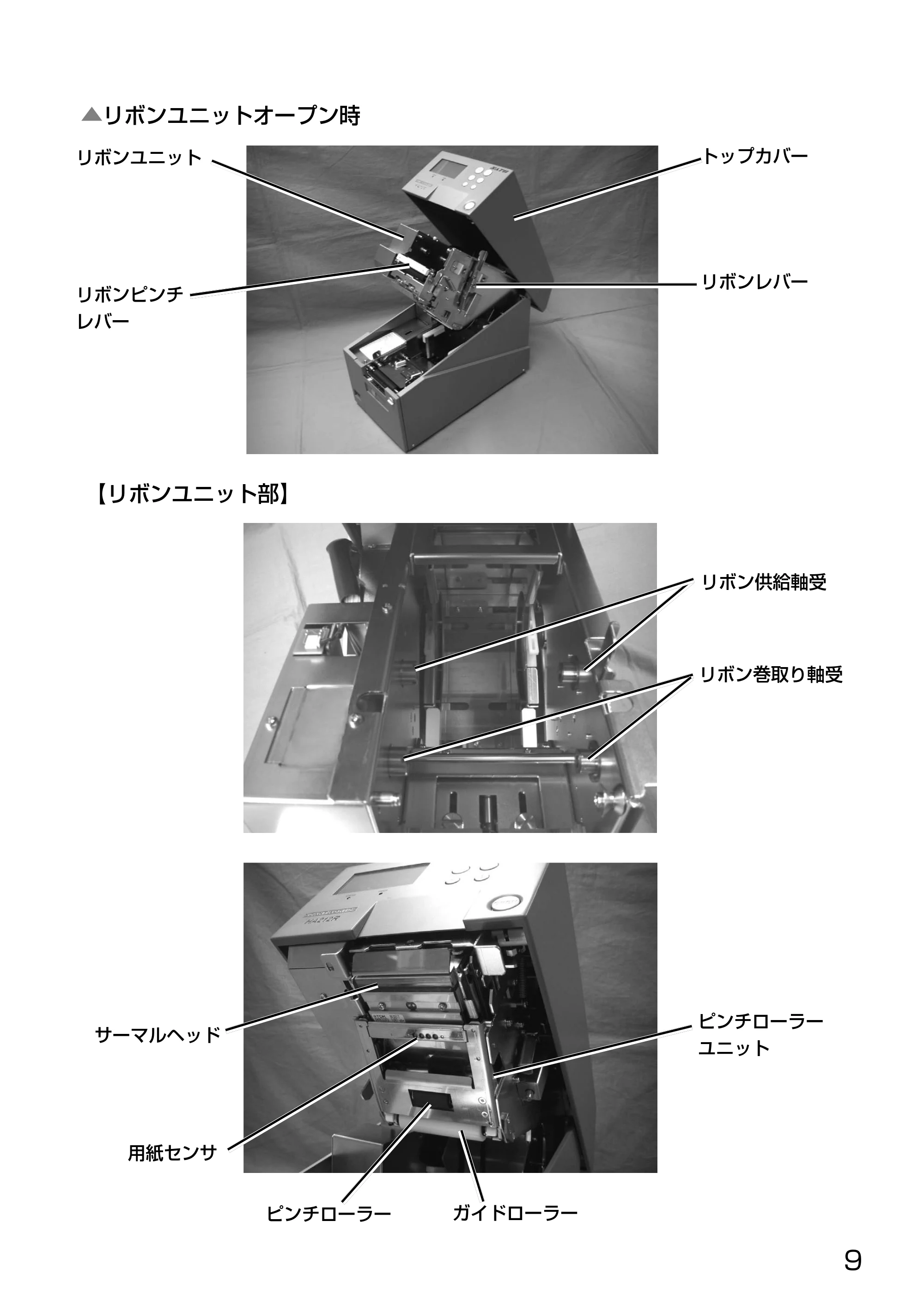 サトー HA212R / 224R 取扱説明書（第3版） — 原本ページ — 11ページ