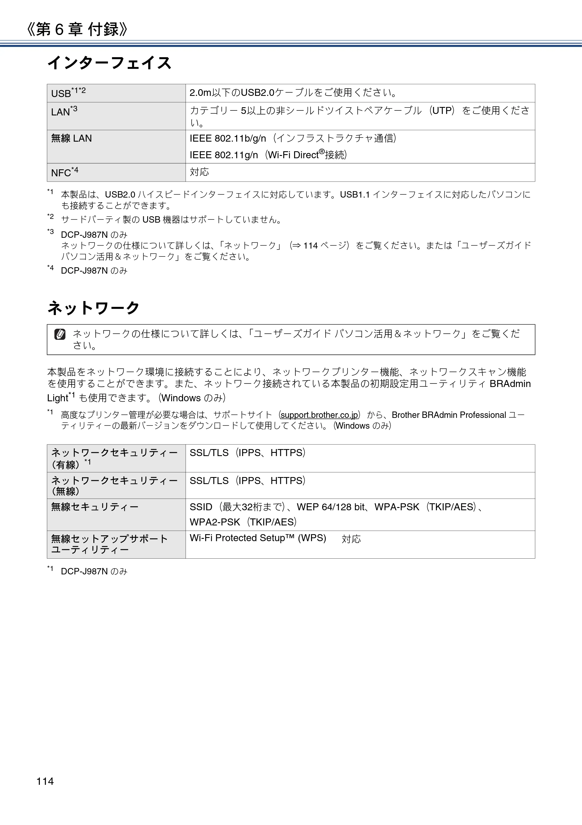 ブラザー DCP-J587N / DCP-J987N ユーザーズガイド ～応用編～ — 原本ページ — 114ページ