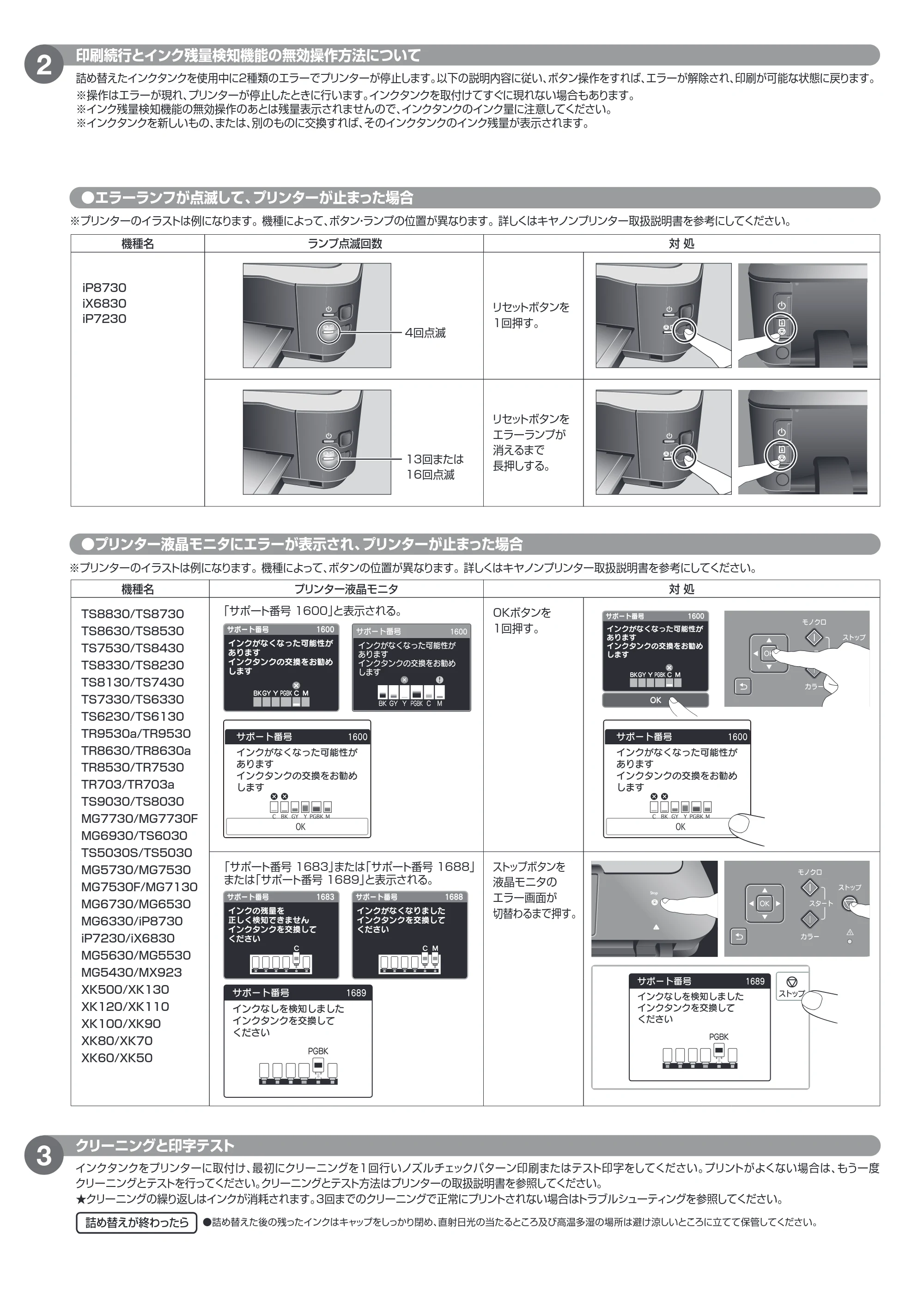 サンワサプライ INK-CBCIM5S30 / INK-CBCIMG30 / INK-CBCIMPGB60 取扱説明書 — 原本ページ — 3ページ