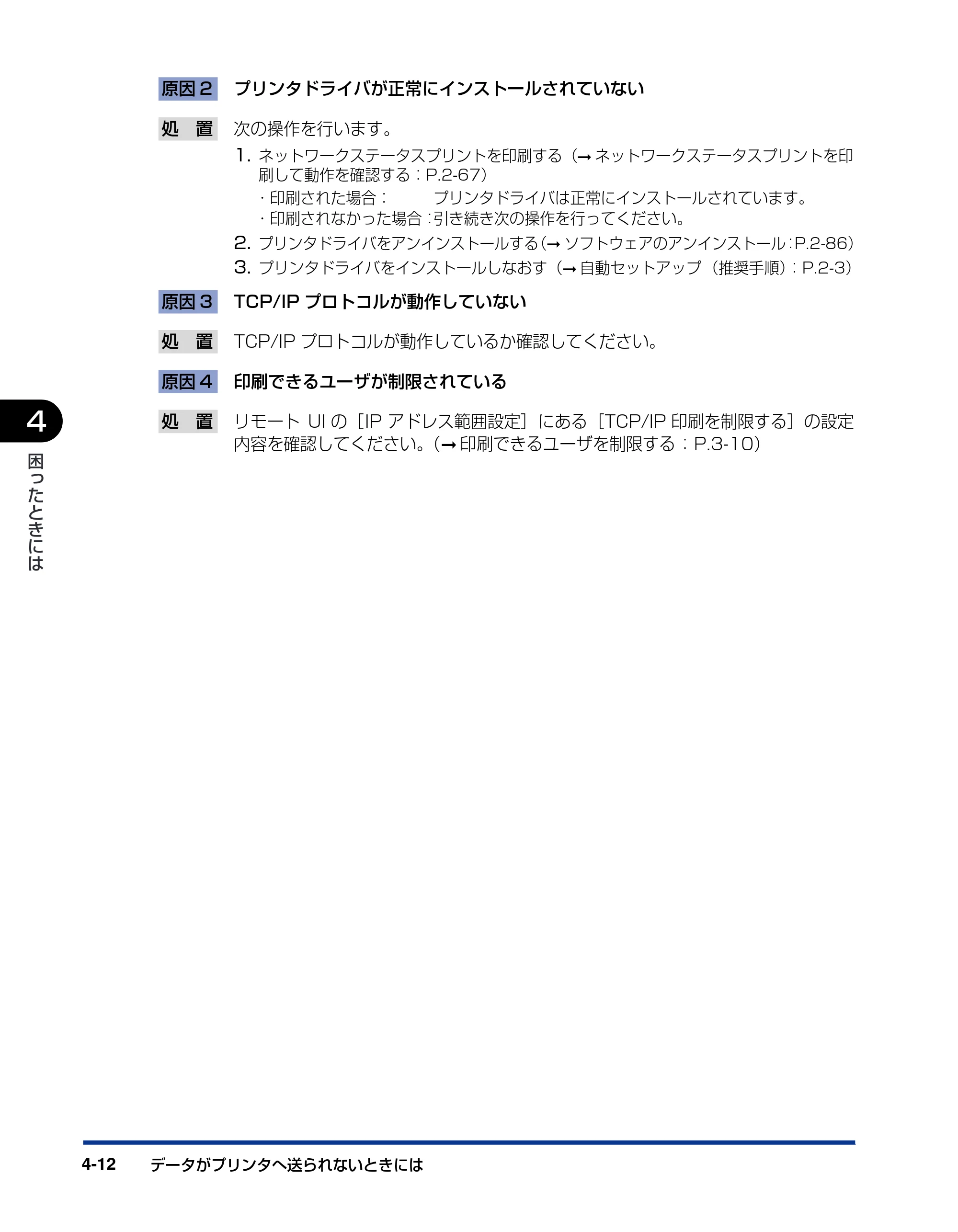 キヤノン LBP3500 ネットワークガイド／本編 2010年5月13日更新 （PDF形式／7.59Mバイト） — 原本ページ — 168ページ