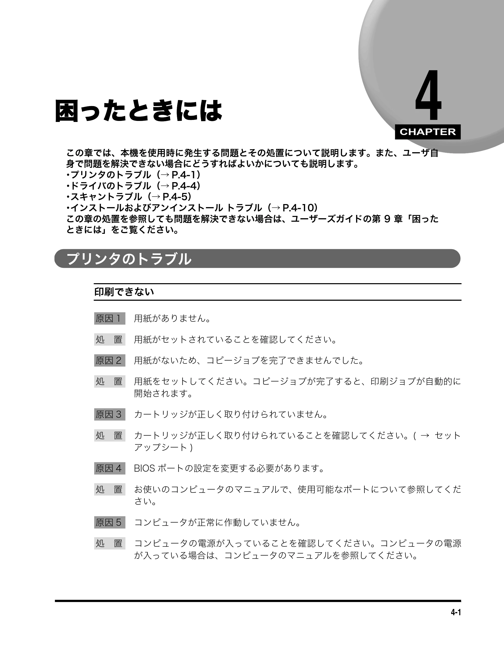 キヤノン MF3110 ソフトウエアガイド （PDF形式／8.29Mバイト） — 困ったときには — 原本ページ — 120ページ