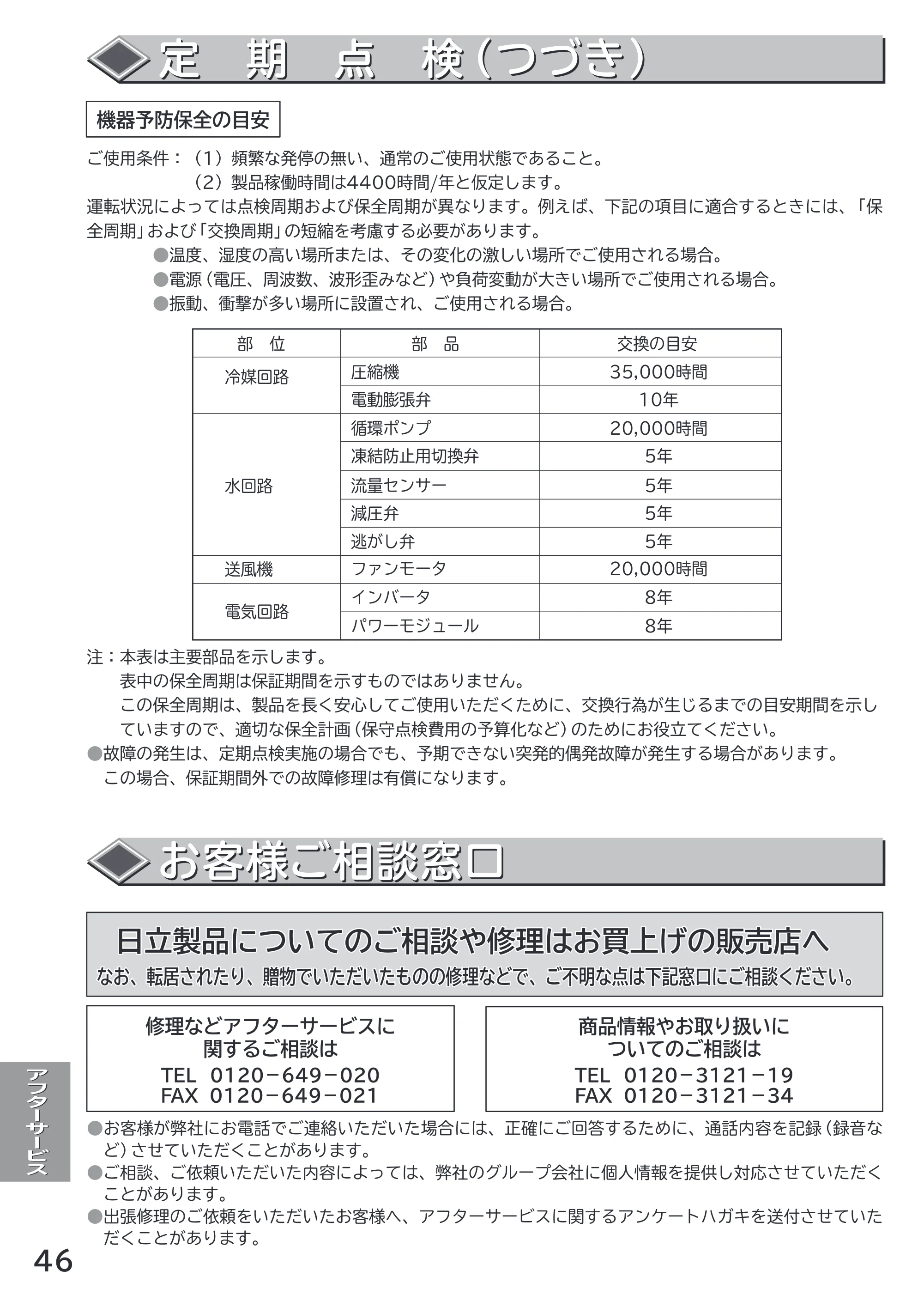 日立 RHK-1501AJKS 取扱説明書 — 原本ページ — 46ページ