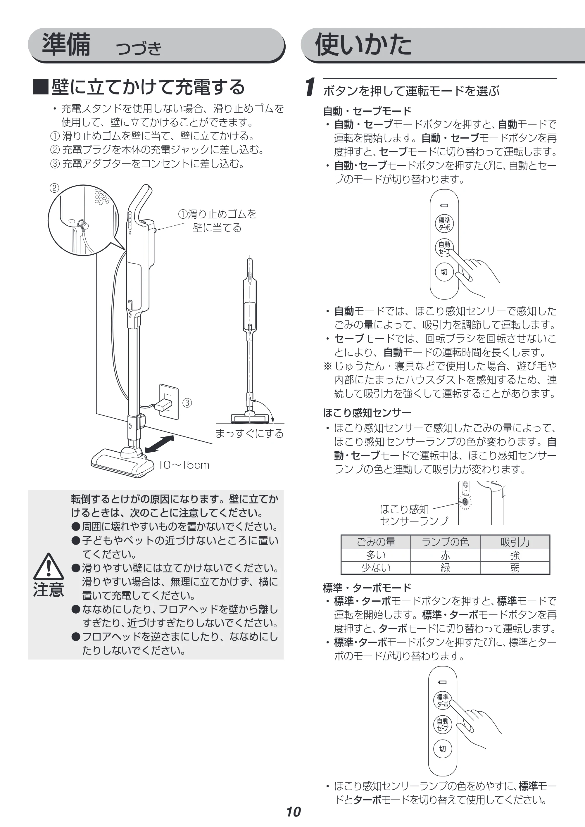 アイリスオーヤマ SBD-200P 取扱説明書 — 原本ページ — 10ページ