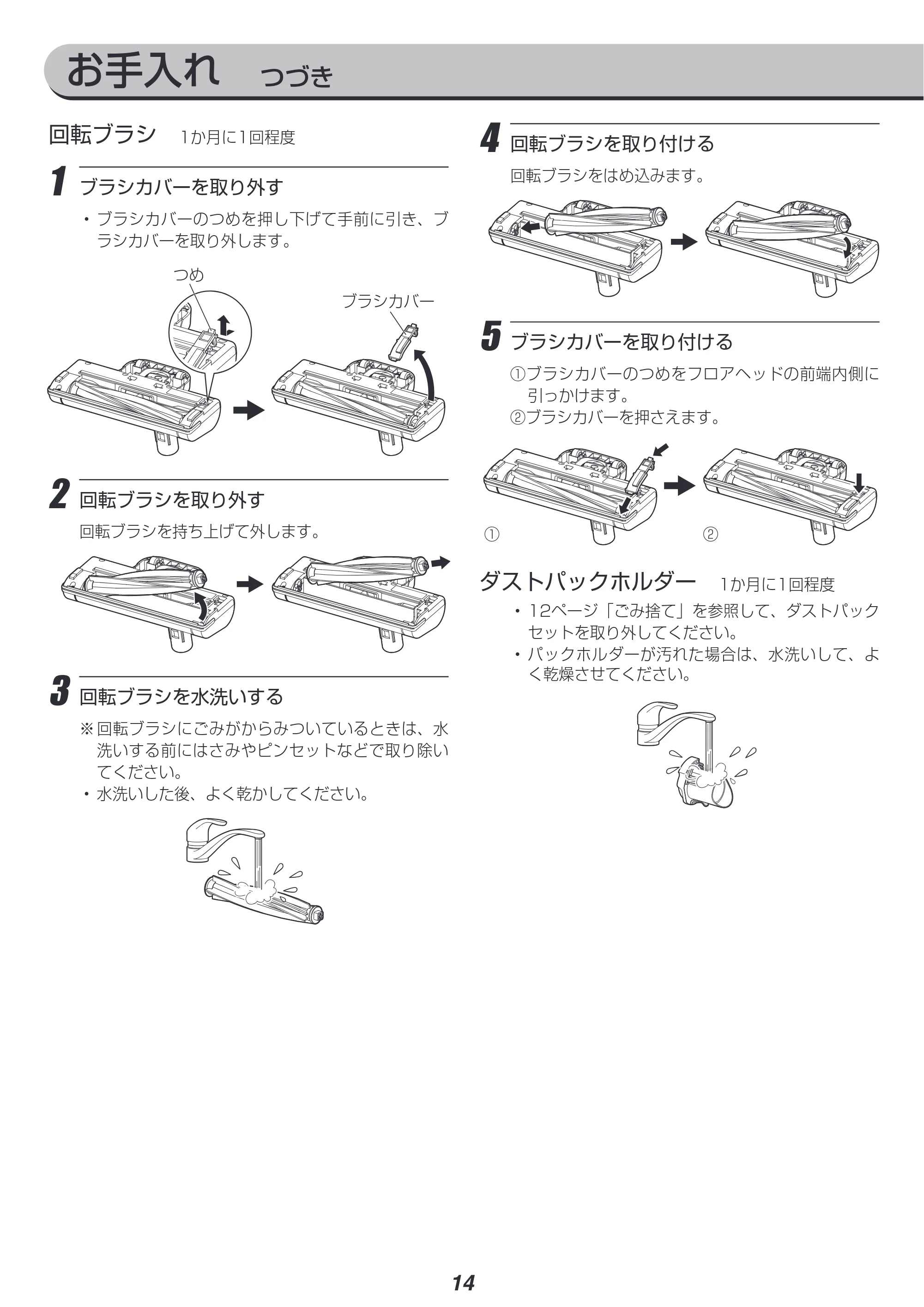 アイリスオーヤマ SBD-200P 取扱説明書 — 原本ページ — 14ページ
