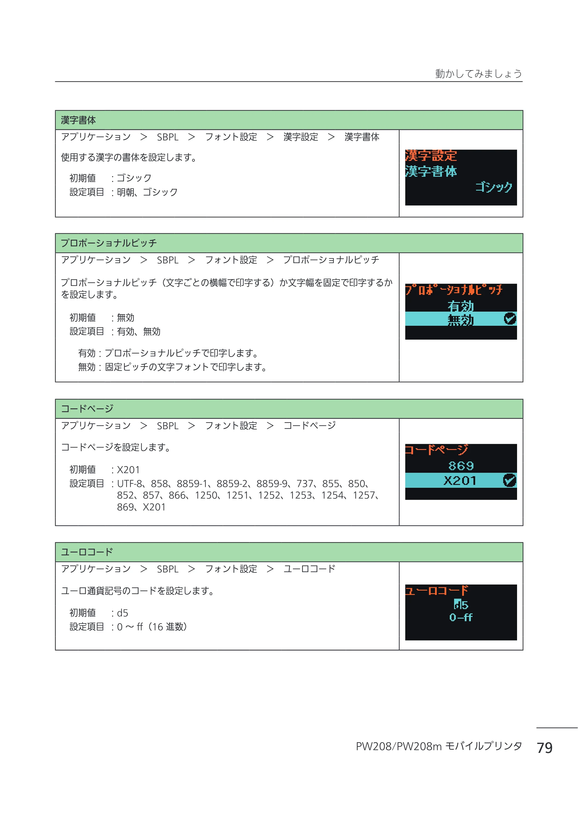 サトー Petit lapin(プチラパン)PW208 / PW208m / etit lapin(プチラパン)PW208 / PW208m PW208 / PW208m取扱説明書（第5版） — 原本ページ — 82ページ