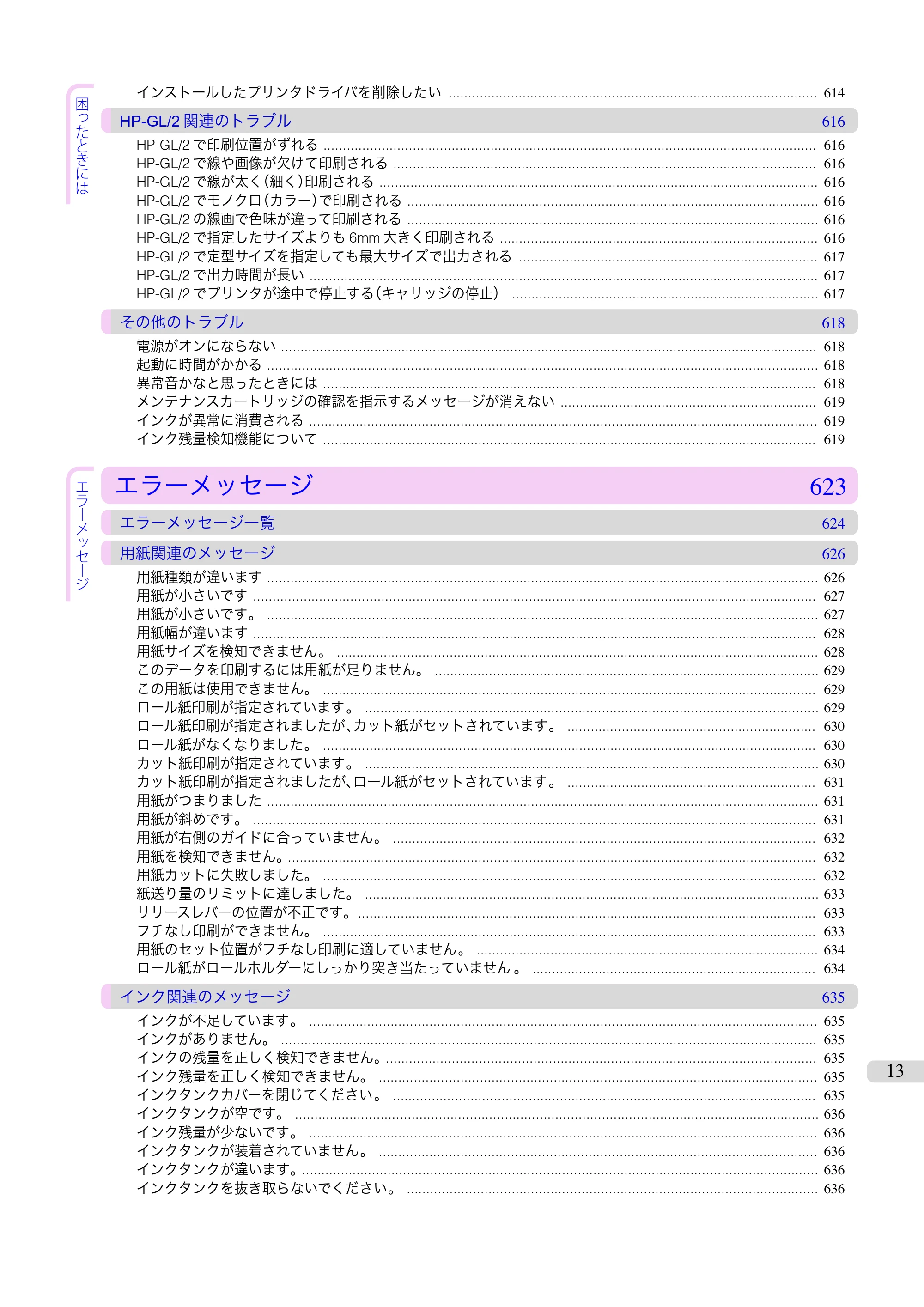 キヤノン iPF760/765 ユーザーズマニュアル （PDF形式／42.82Mバイト） — 原本ページ — 13ページ