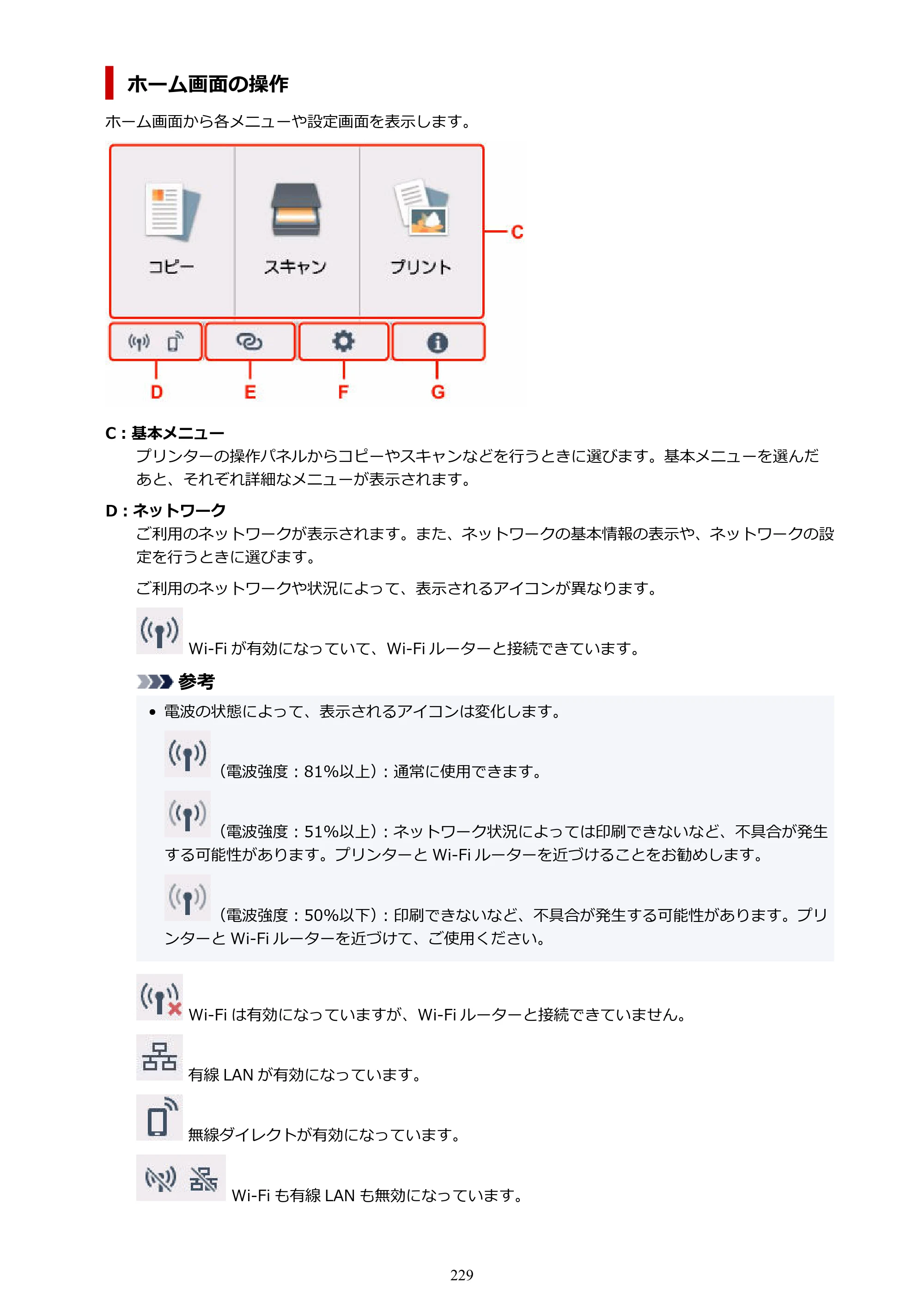 キヤノン TR9530a 電子マニュアル PDF版 （Windows版） 2024年9月5日掲載（PDF：8.4MB） — 原本ページ — 229ページ