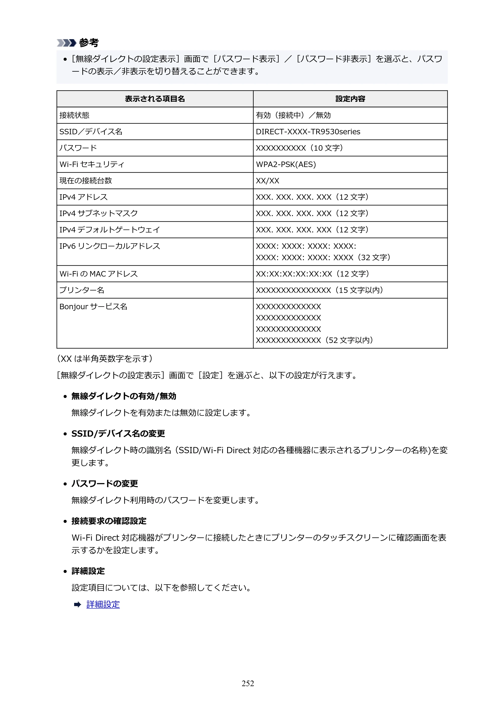 キヤノン TR9530a 電子マニュアル PDF版 （Windows版） 2024年9月5日掲載（PDF：8.4MB） — 原本ページ — 252ページ