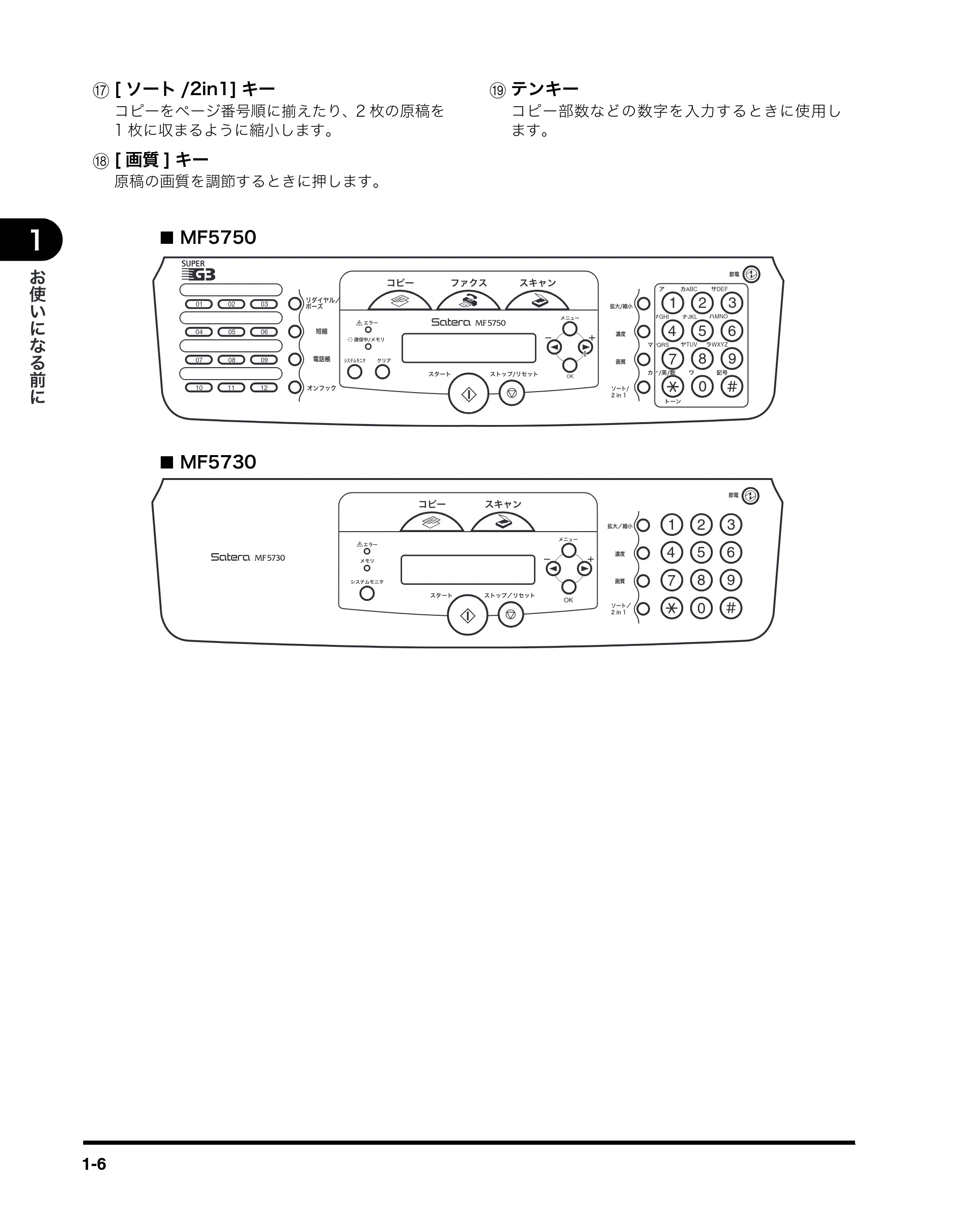 キヤノン MF5730 ユーザーズガイド （PDF形式／4.86Mバイト） — 原本ページ — 23ページ