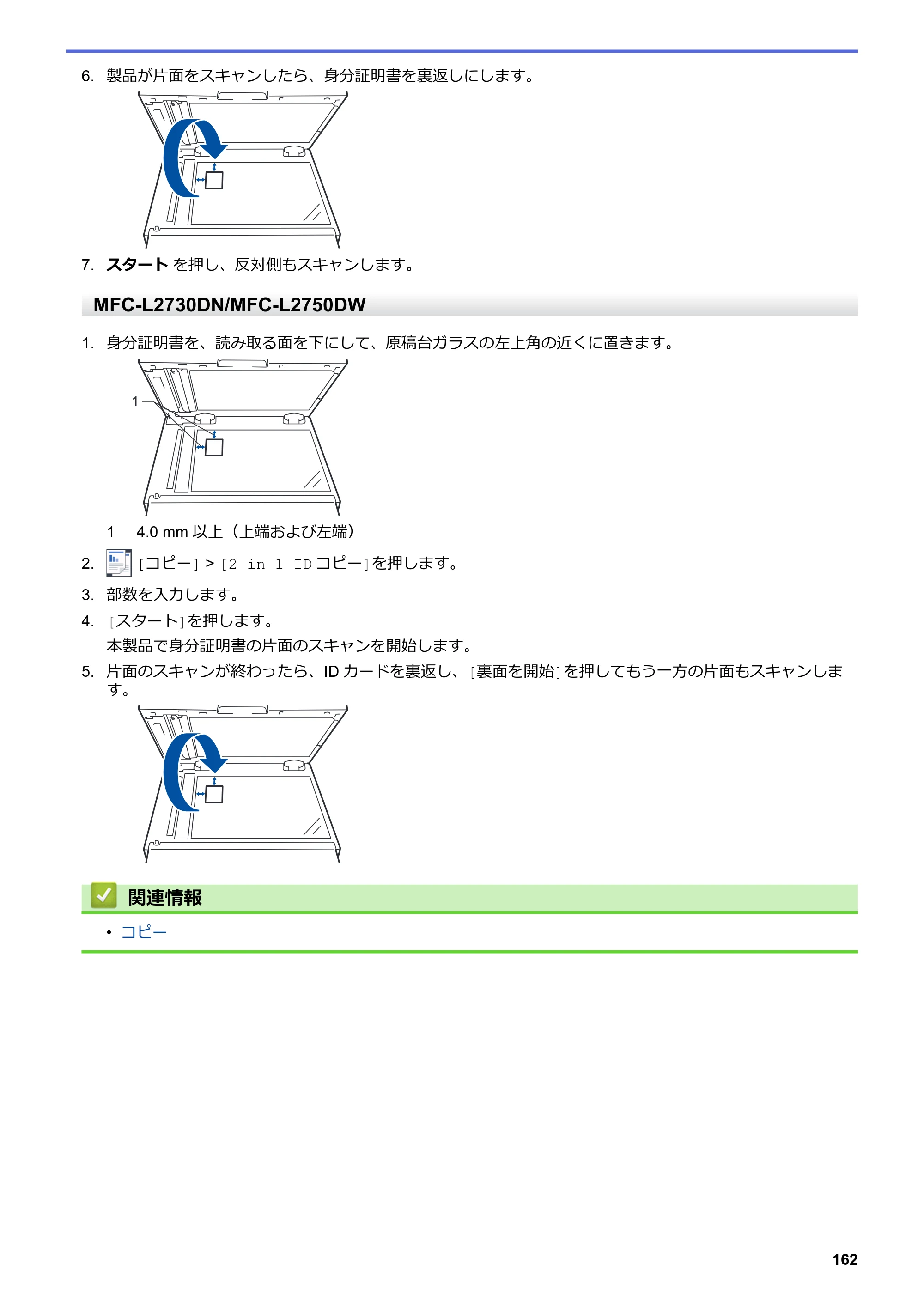 ブラザー DCP-L2535D / DCP-L2550DW / FAX-L2710DN オンラインユーザーズガイド — 原本ページ — 169ページ