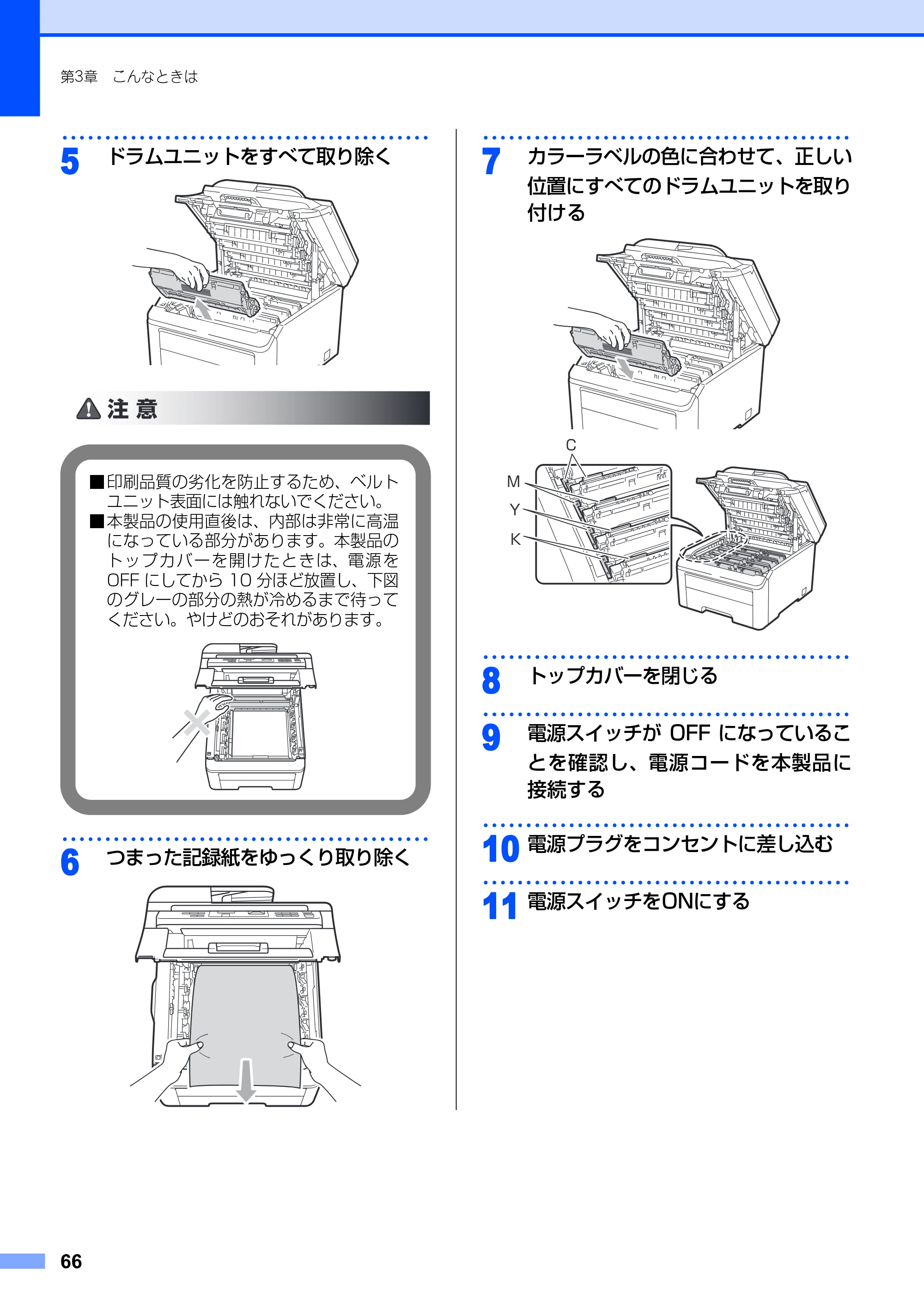 ブラザー DCP-9010CN ユーザーズガイド ～基本編～ — 原本ページ — 66ページ