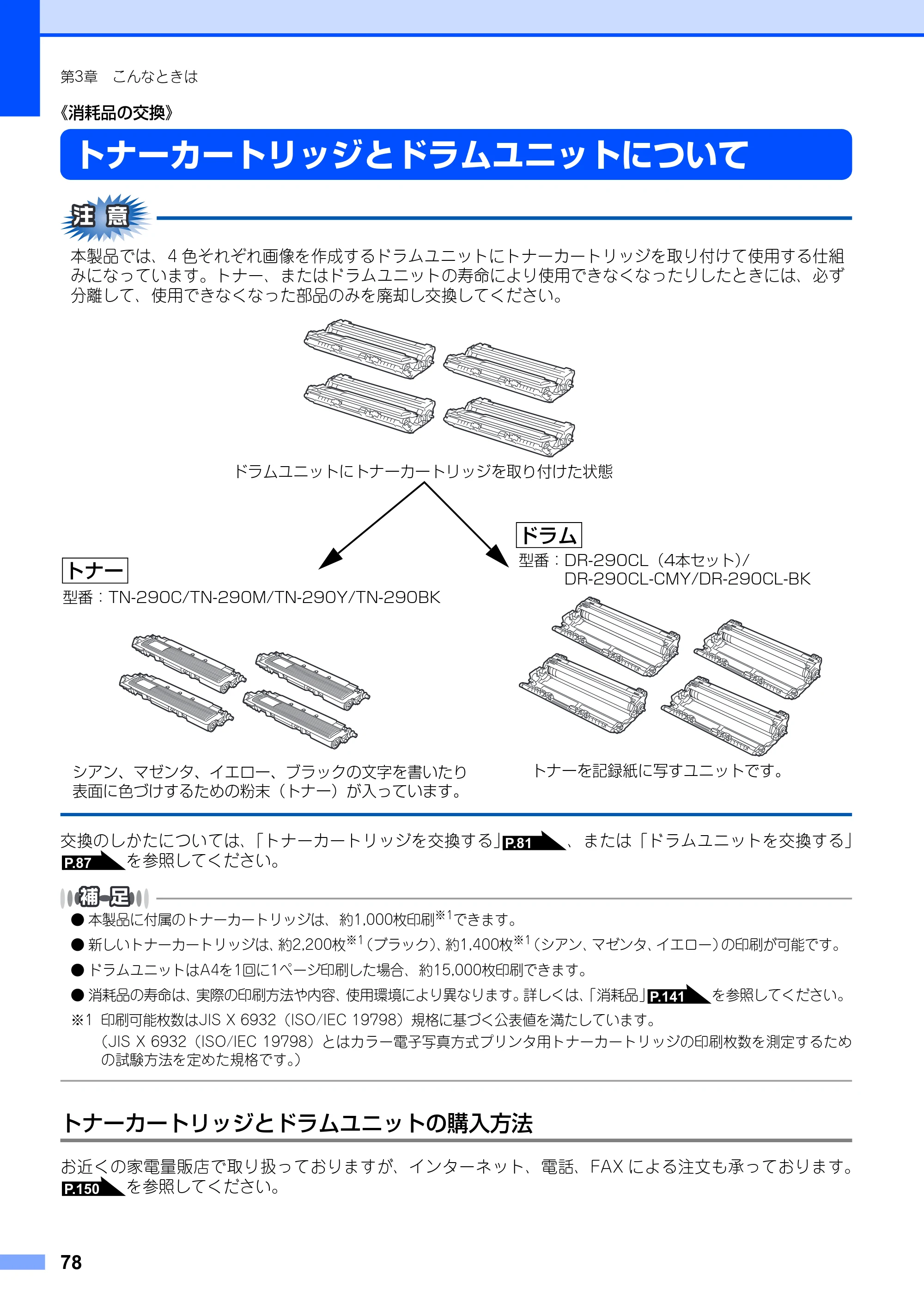 ブラザー DCP-9010CN ユーザーズガイド ～基本編～ — 原本ページ — 78ページ