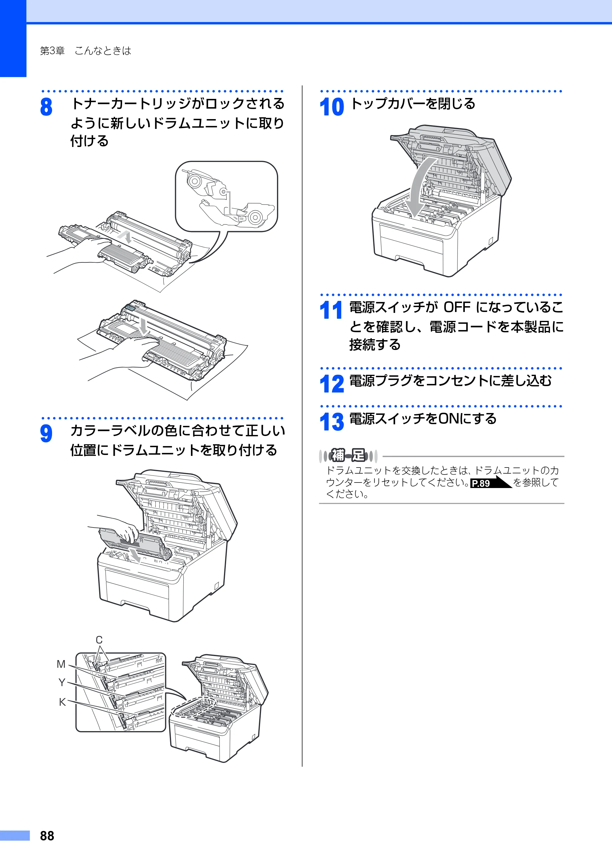ブラザー DCP-9010CN ユーザーズガイド ～基本編～ — 原本ページ — 88ページ