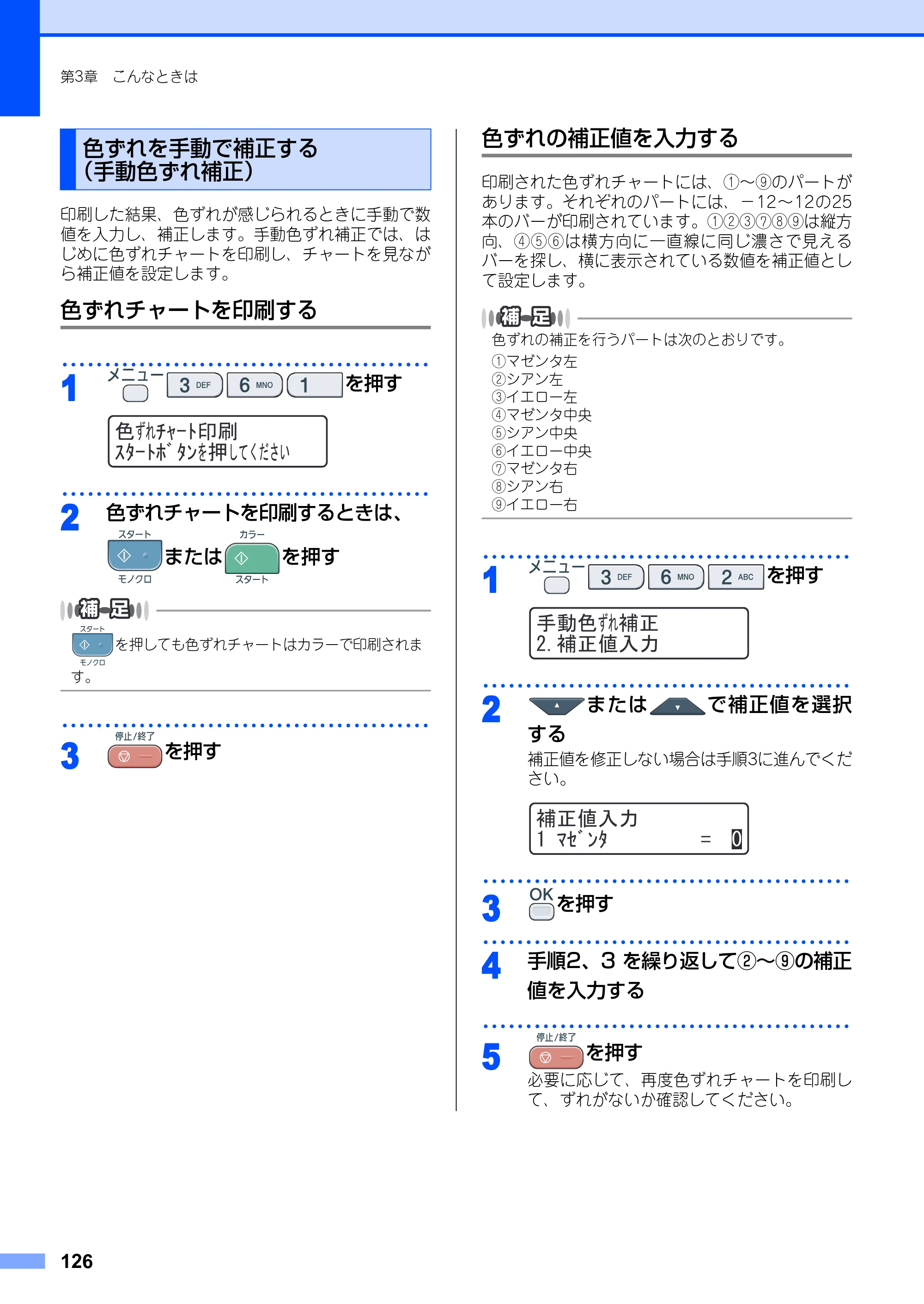 ブラザー DCP-9010CN ユーザーズガイド ～基本編～ — 原本ページ — 126ページ