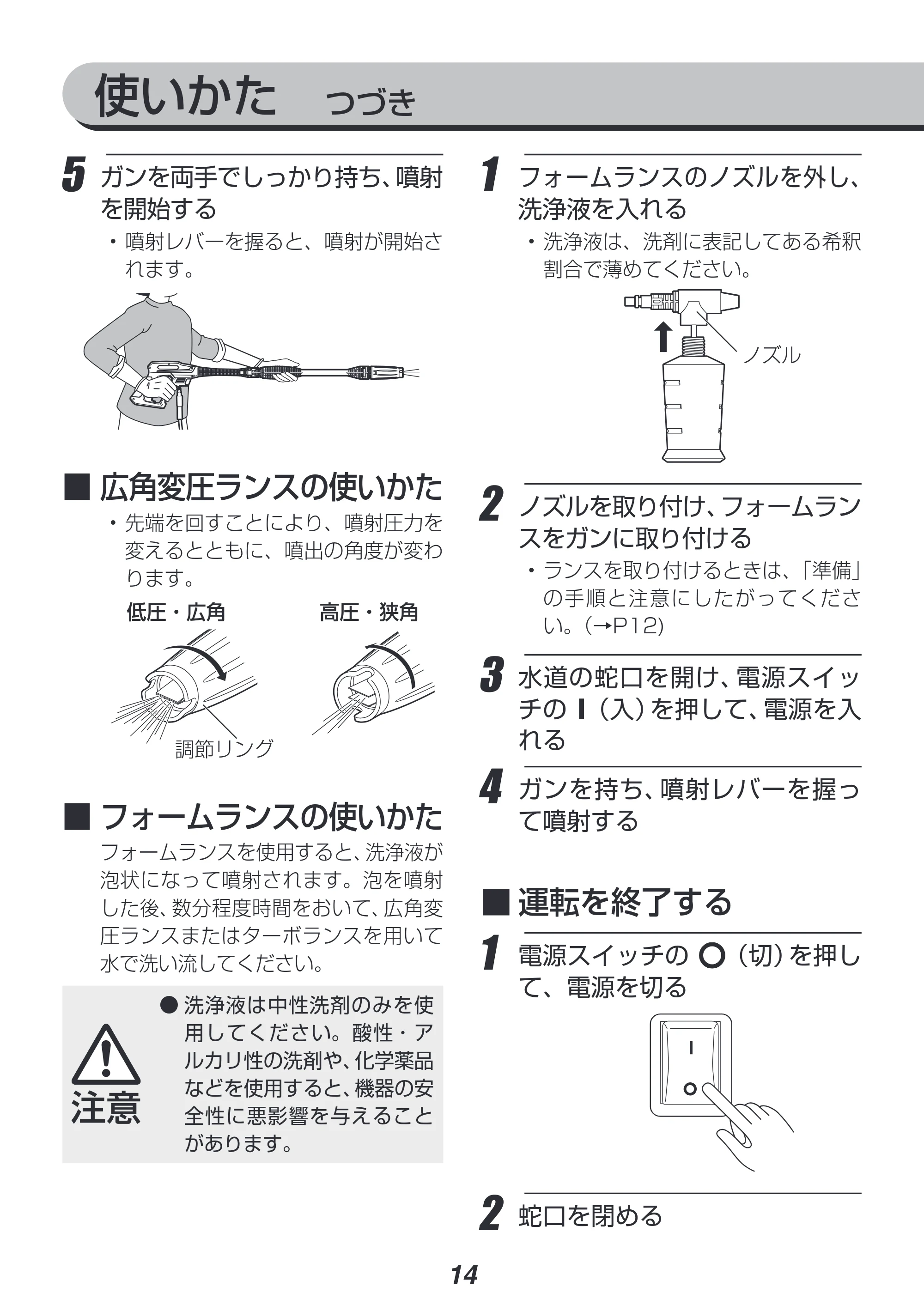 アイリスオーヤマ FBN-502 取扱説明書 — 原本ページ — 14ページ