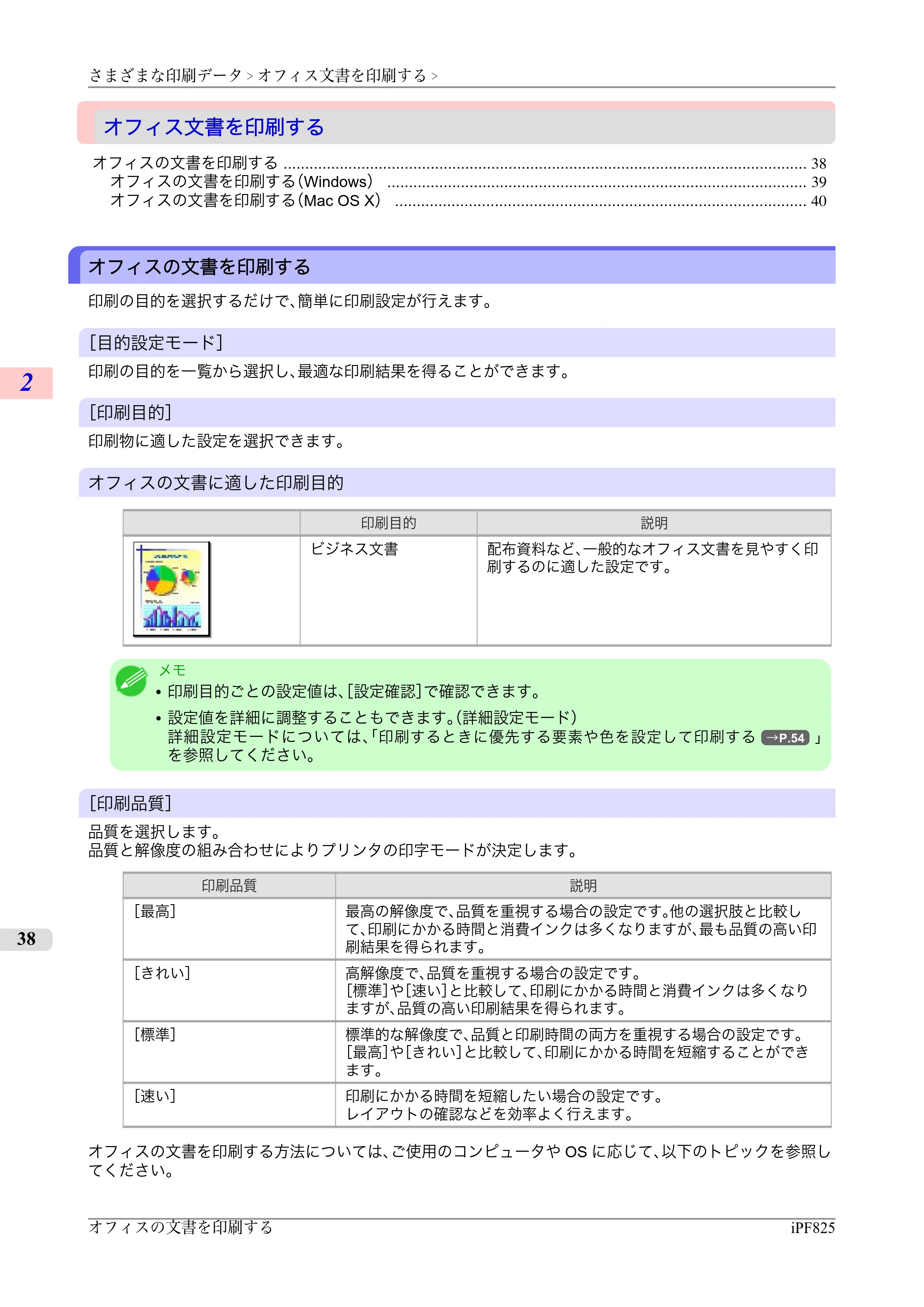 キヤノン iPF815/825 ユーザーズマニュアル （iPF825用） （PDF形式／40.63Mバイト） — 原本ページ — 54ページ