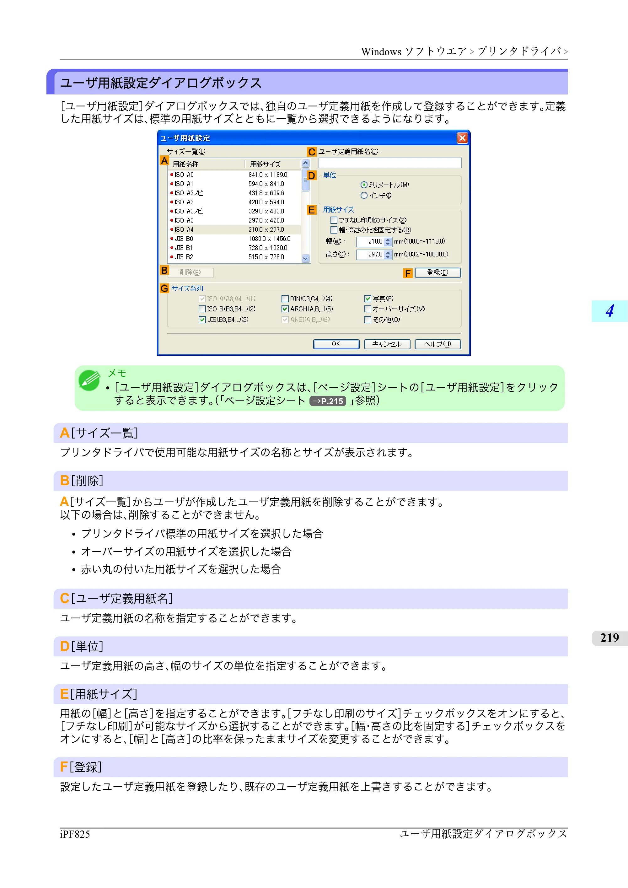 キヤノン iPF815/825 ユーザーズマニュアル （iPF825用） （PDF形式／40.63Mバイト） — 原本ページ — 235ページ