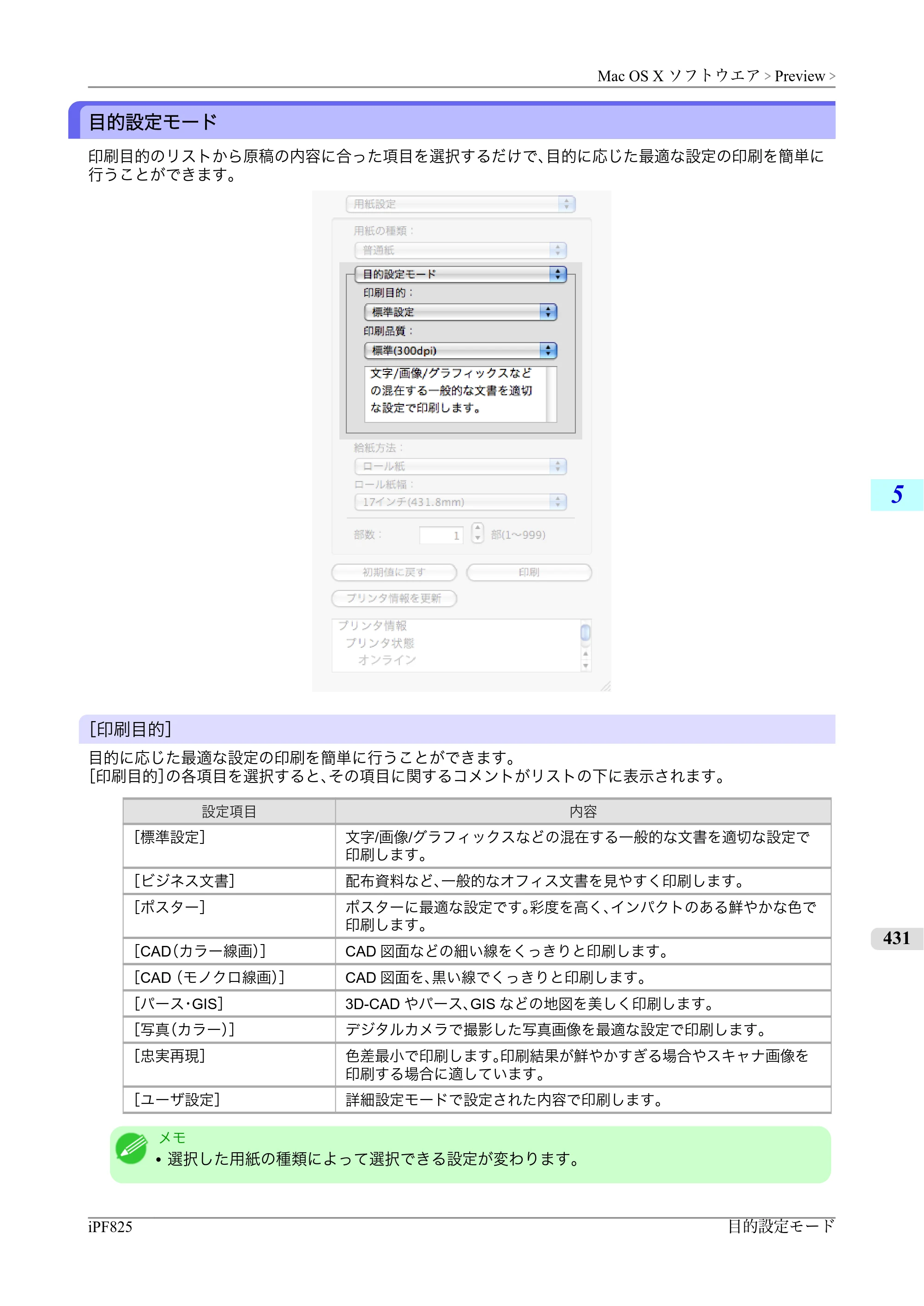 キヤノン iPF815/825 ユーザーズマニュアル （iPF825用） （PDF形式／40.63Mバイト） — 原本ページ — 447ページ
