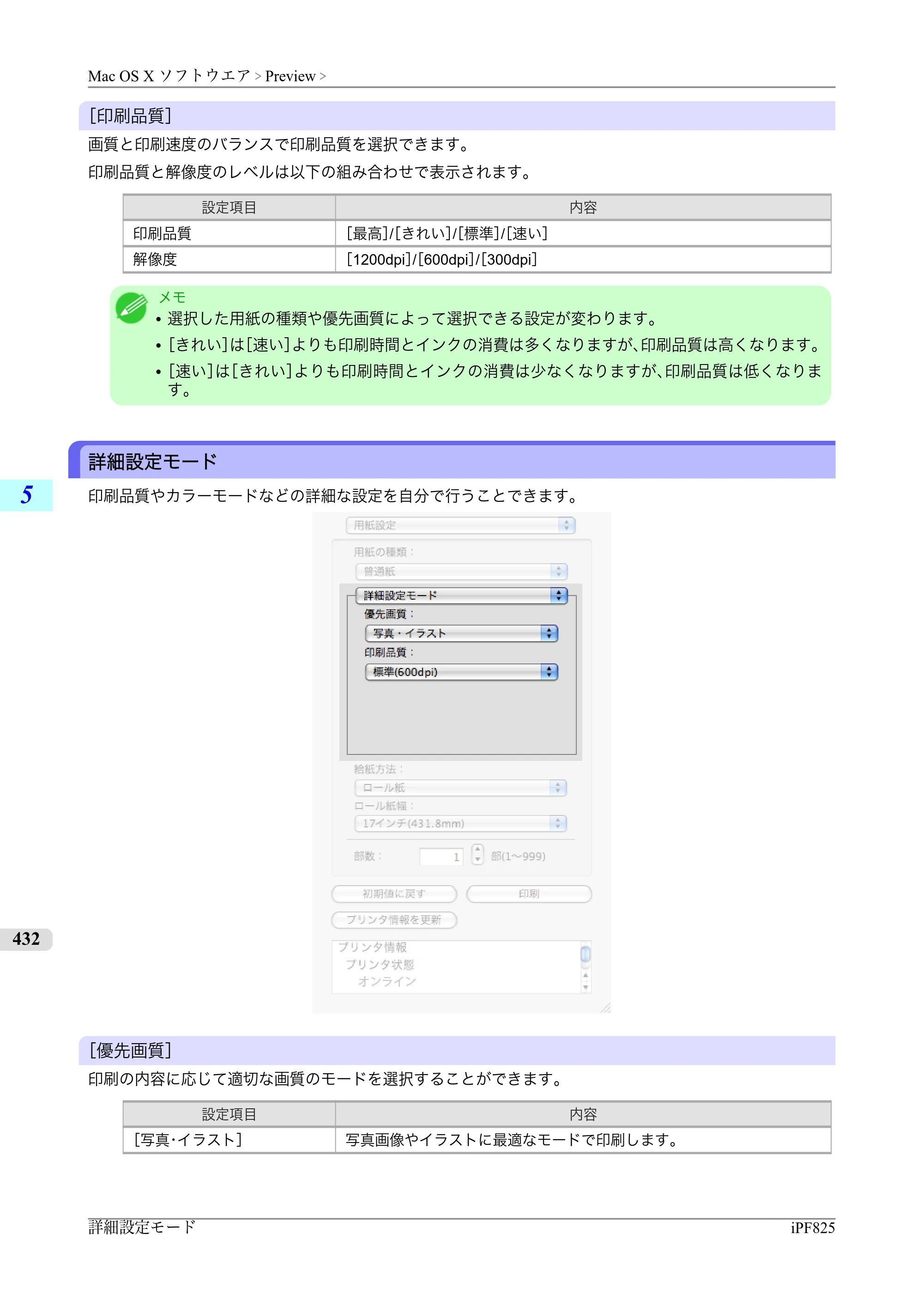 キヤノン iPF815/825 ユーザーズマニュアル （iPF825用） （PDF形式／40.63Mバイト） — 原本ページ — 448ページ